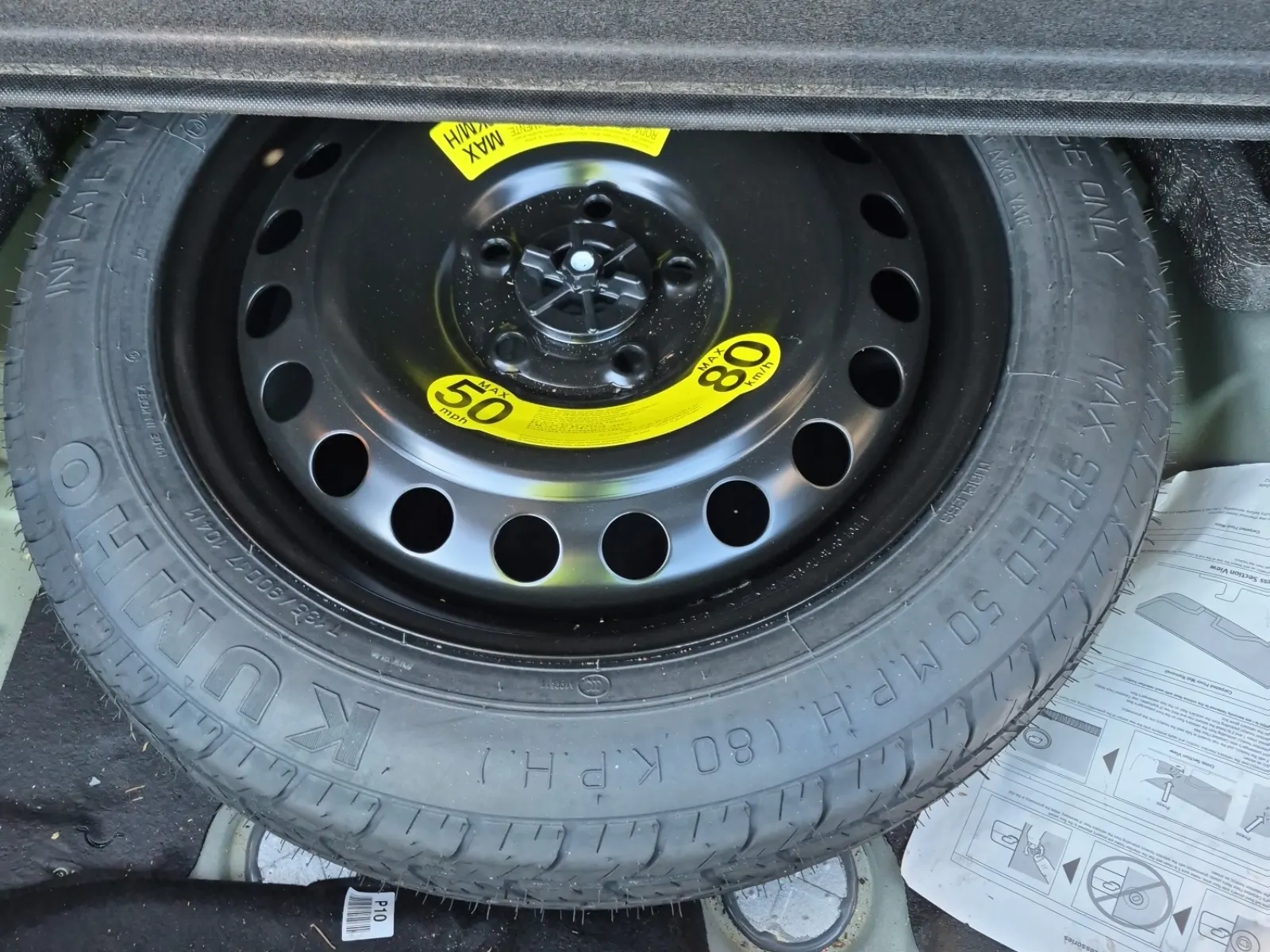 Spare Tire & Wheel Photo