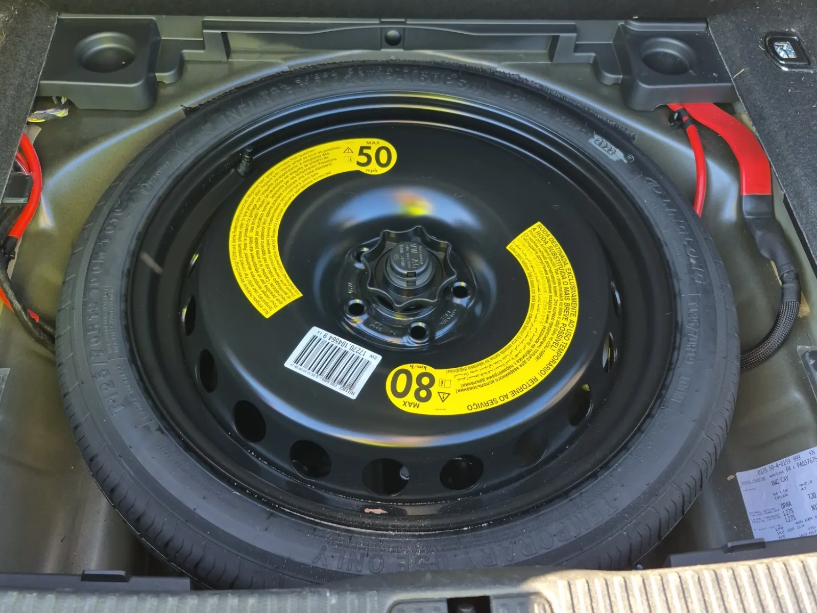 Spare Tire & Wheel Photo