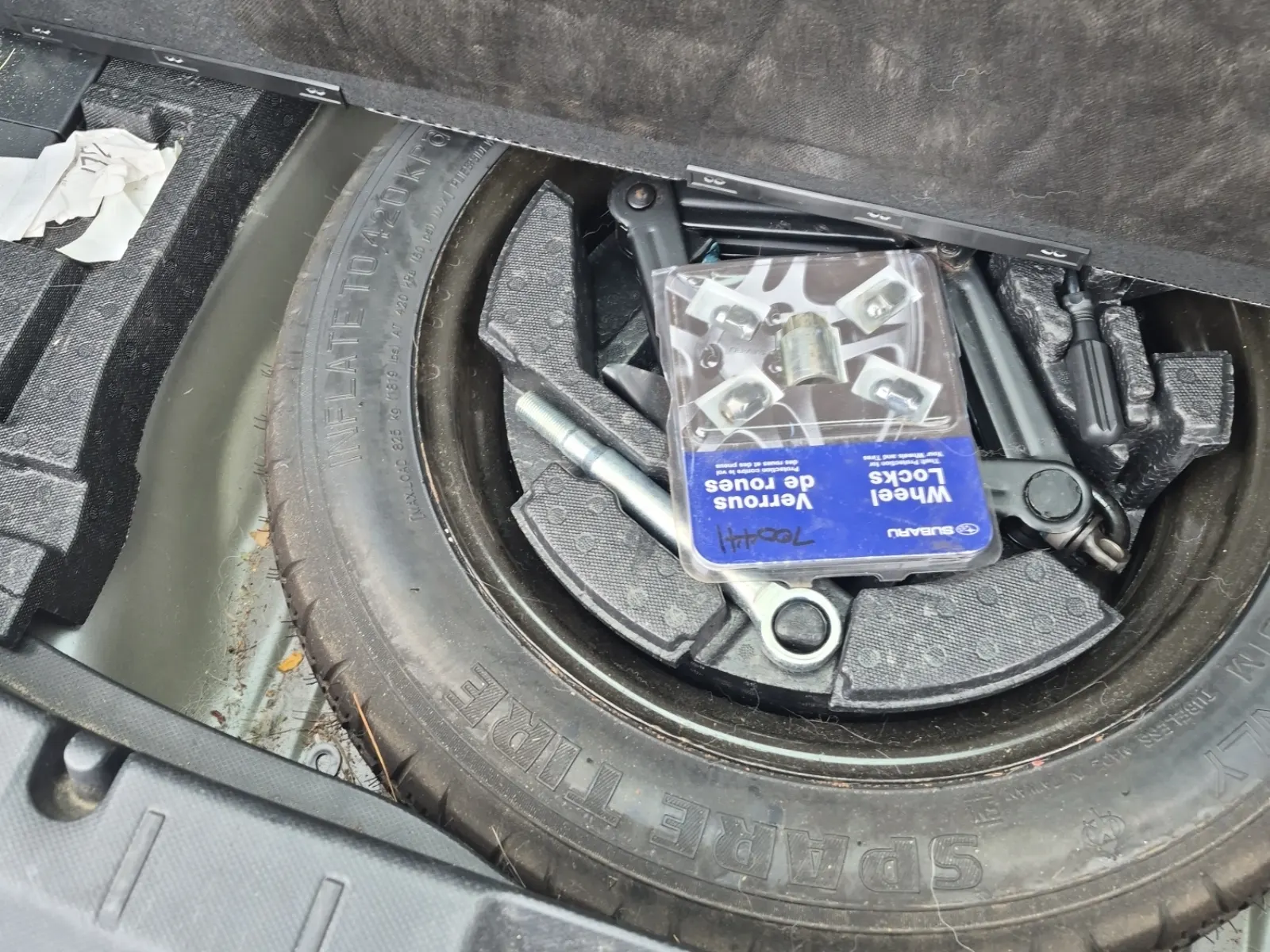 Spare Tire & Wheel Photo