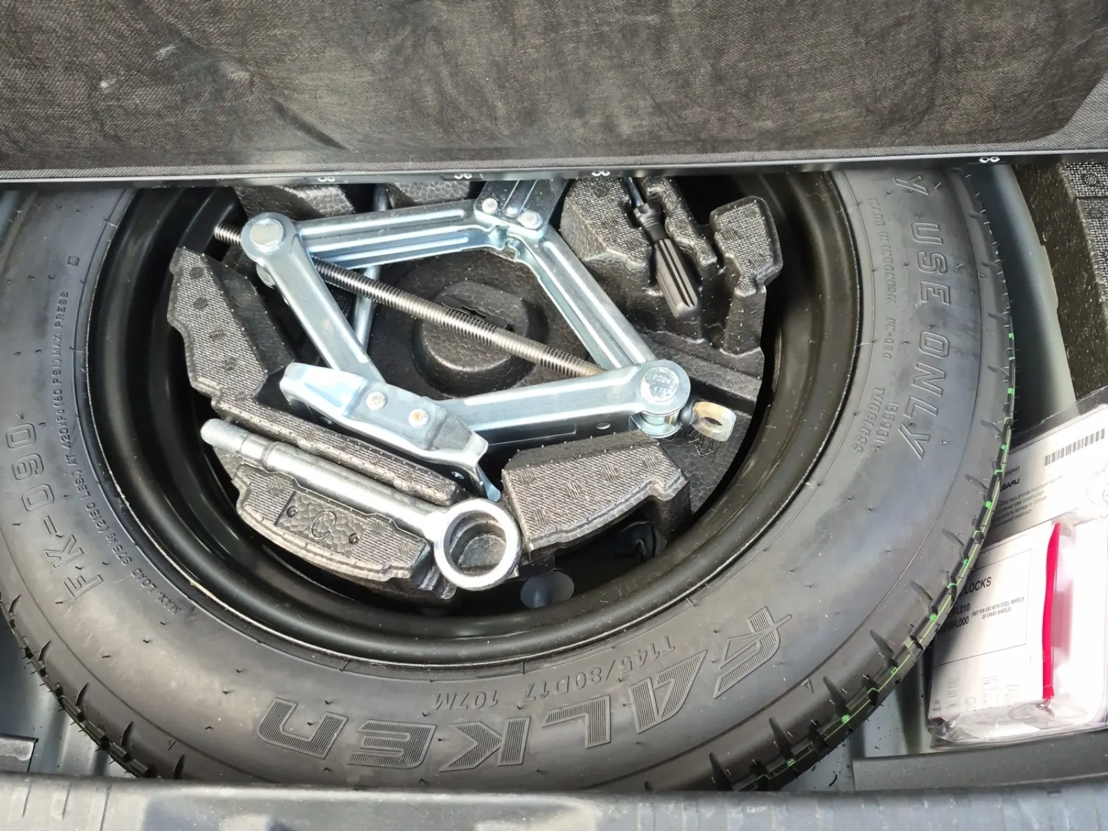 Spare Tire & Wheel Photo