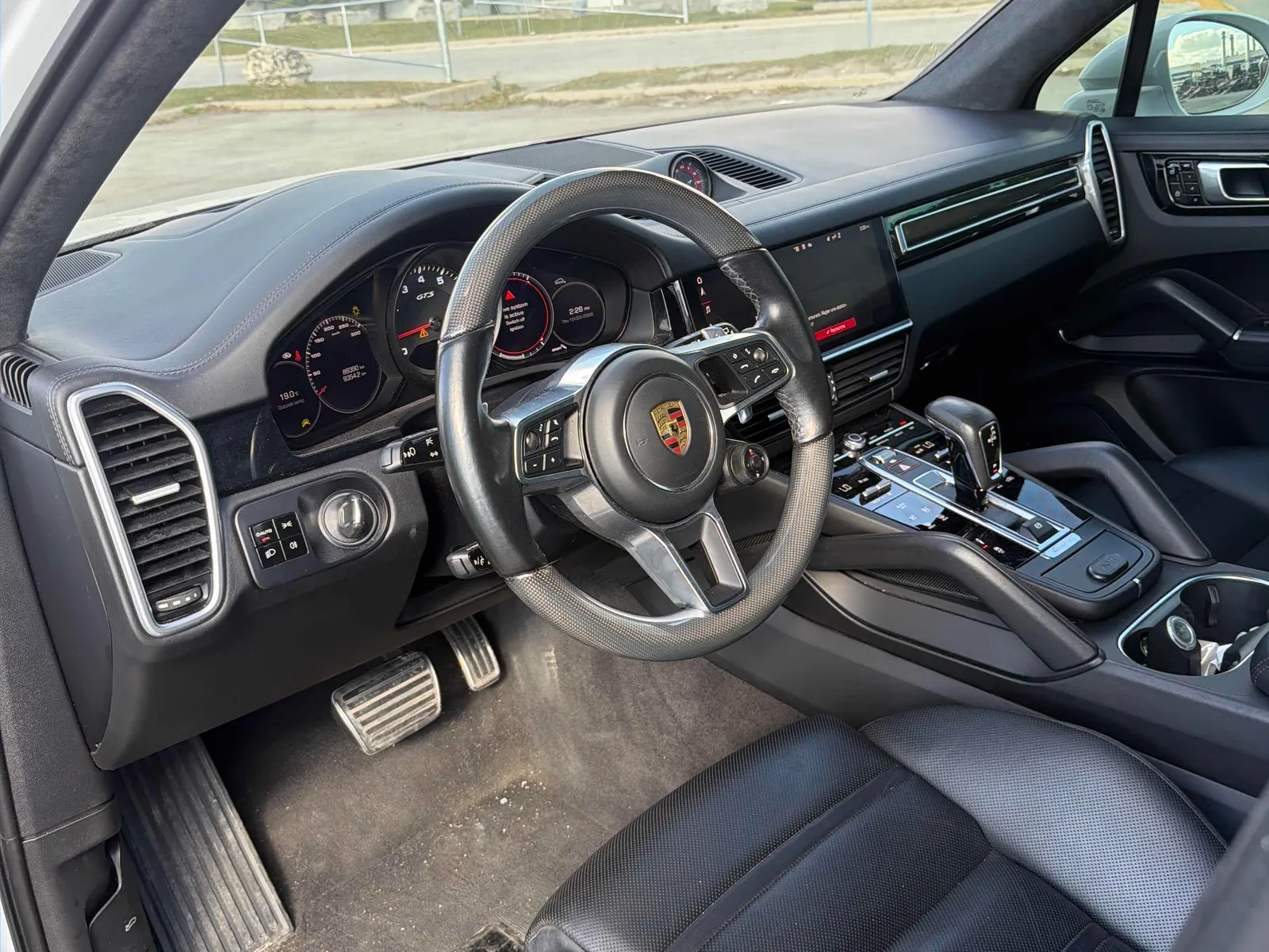 Interior driver side