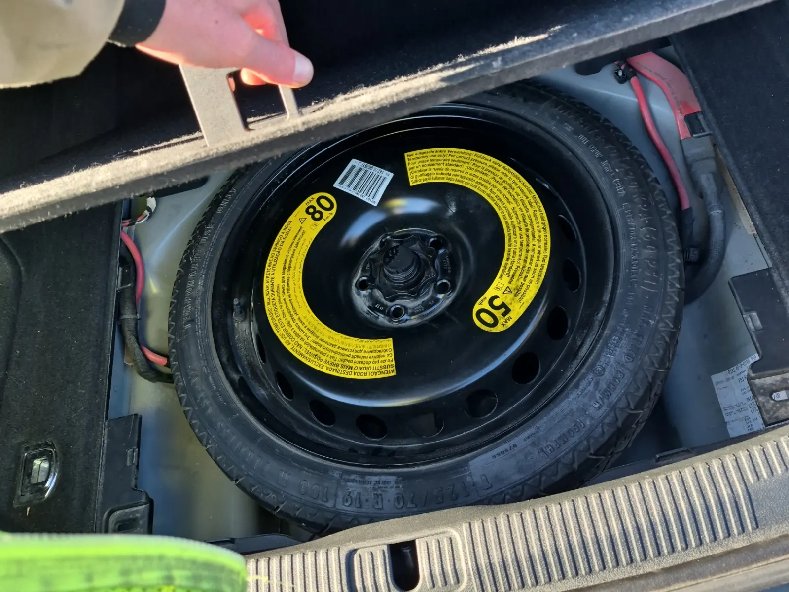Spare Tire & Wheel Photo