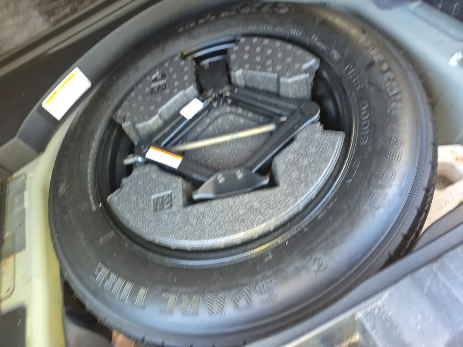 Spare Tire & Wheel Photo