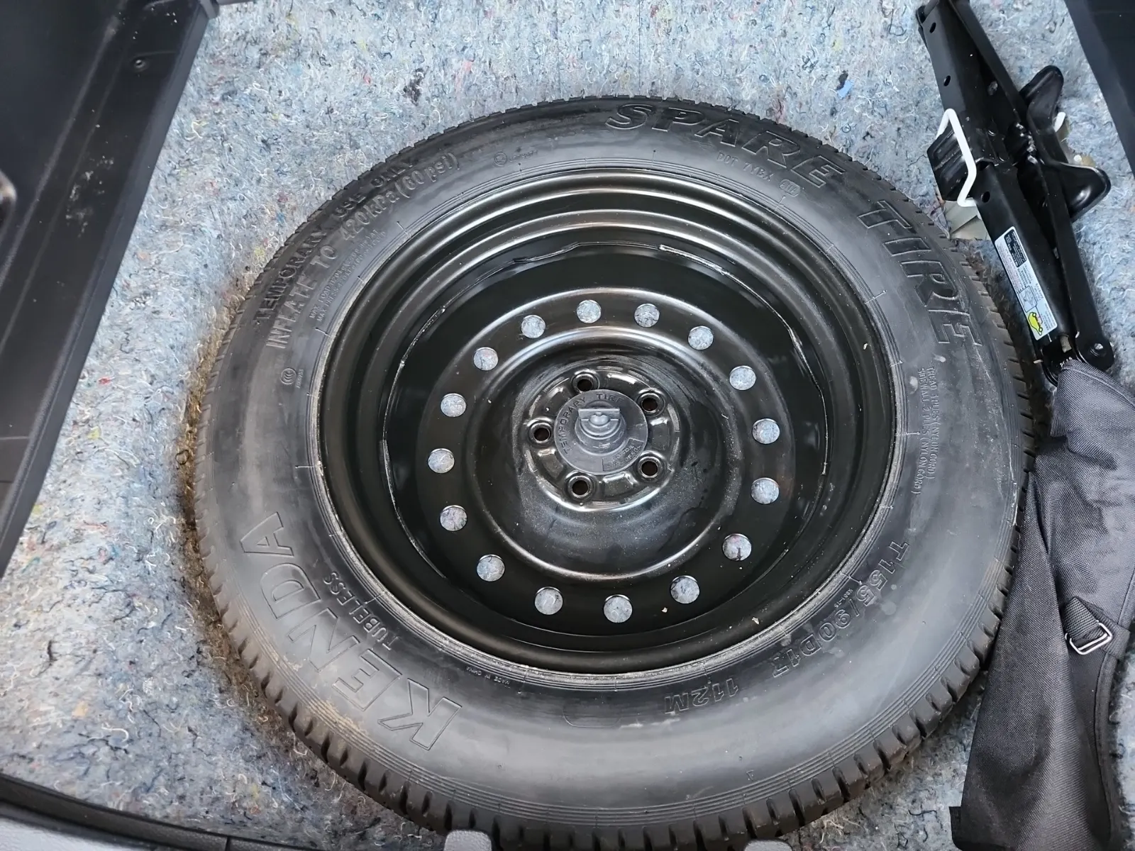Spare Tire & Wheel Photo