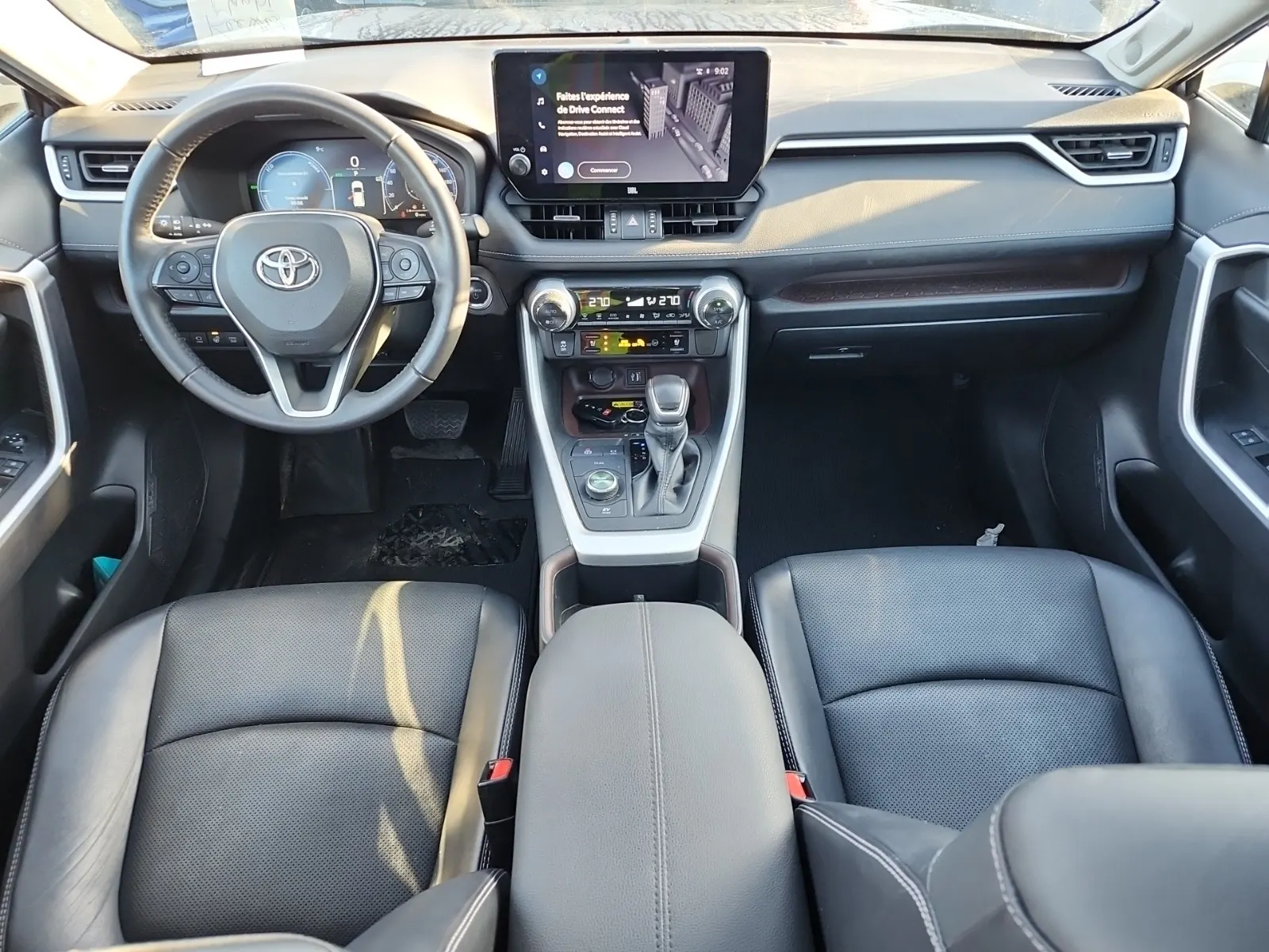 Interior driver side