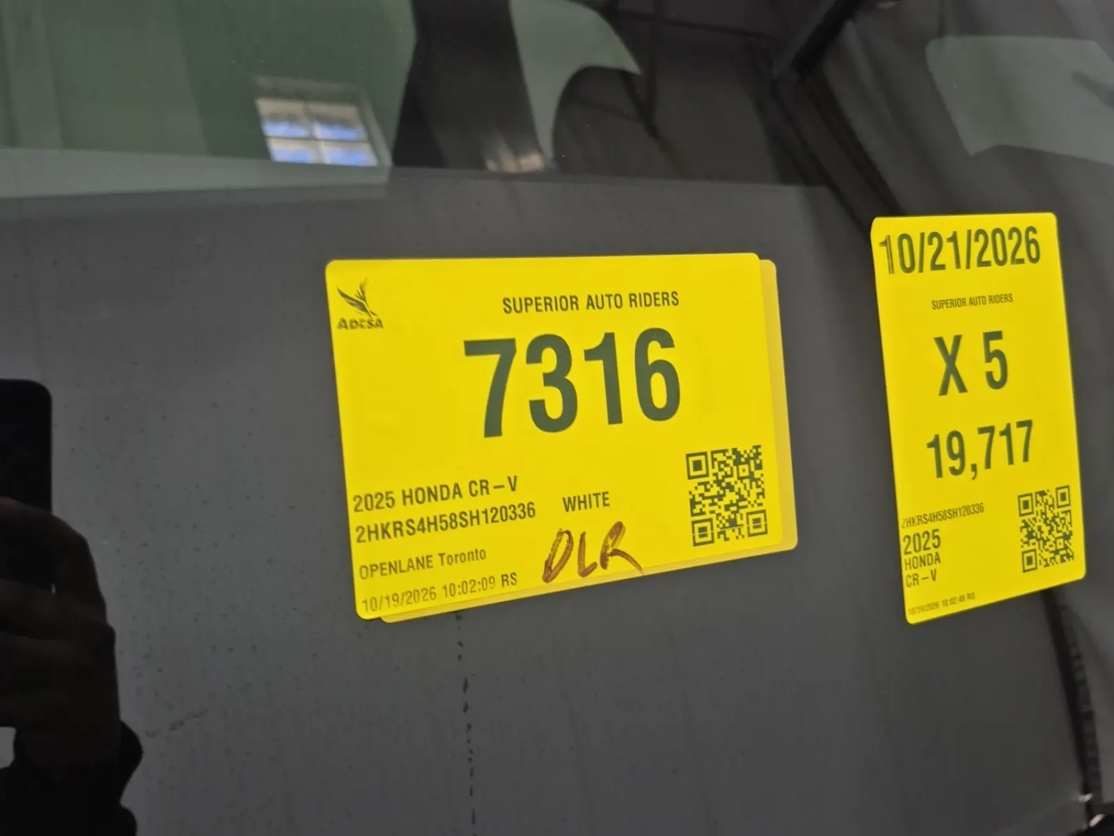 Inventory Label Photo