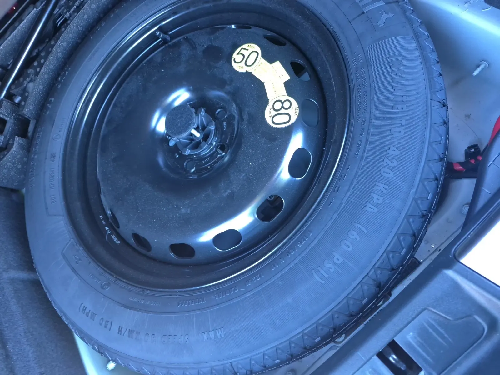 Spare Tire & Wheel Photo