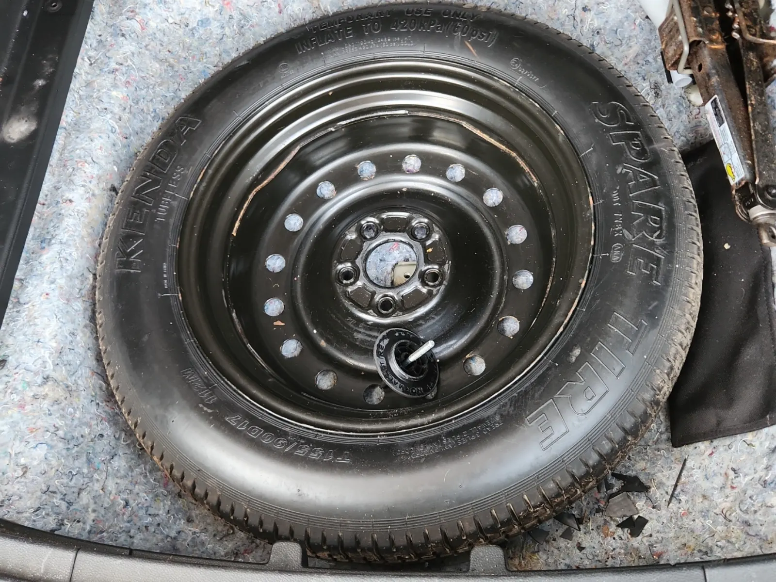 Spare Tire & Wheel Photo