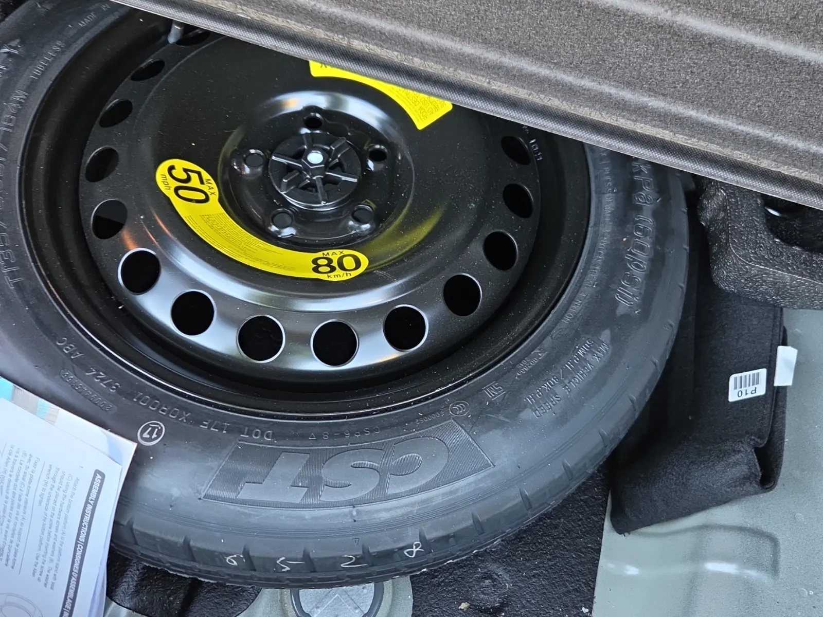 Spare Tire & Wheel Photo