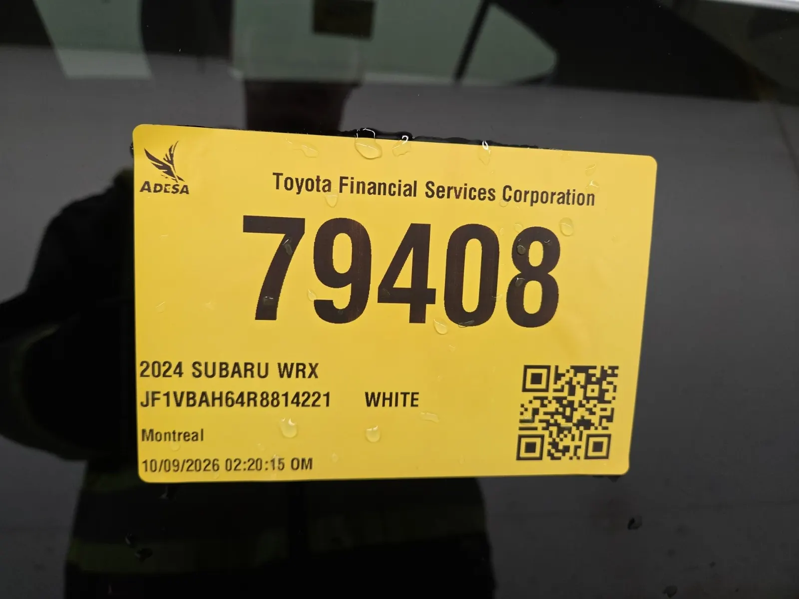 Inventory Label Photo