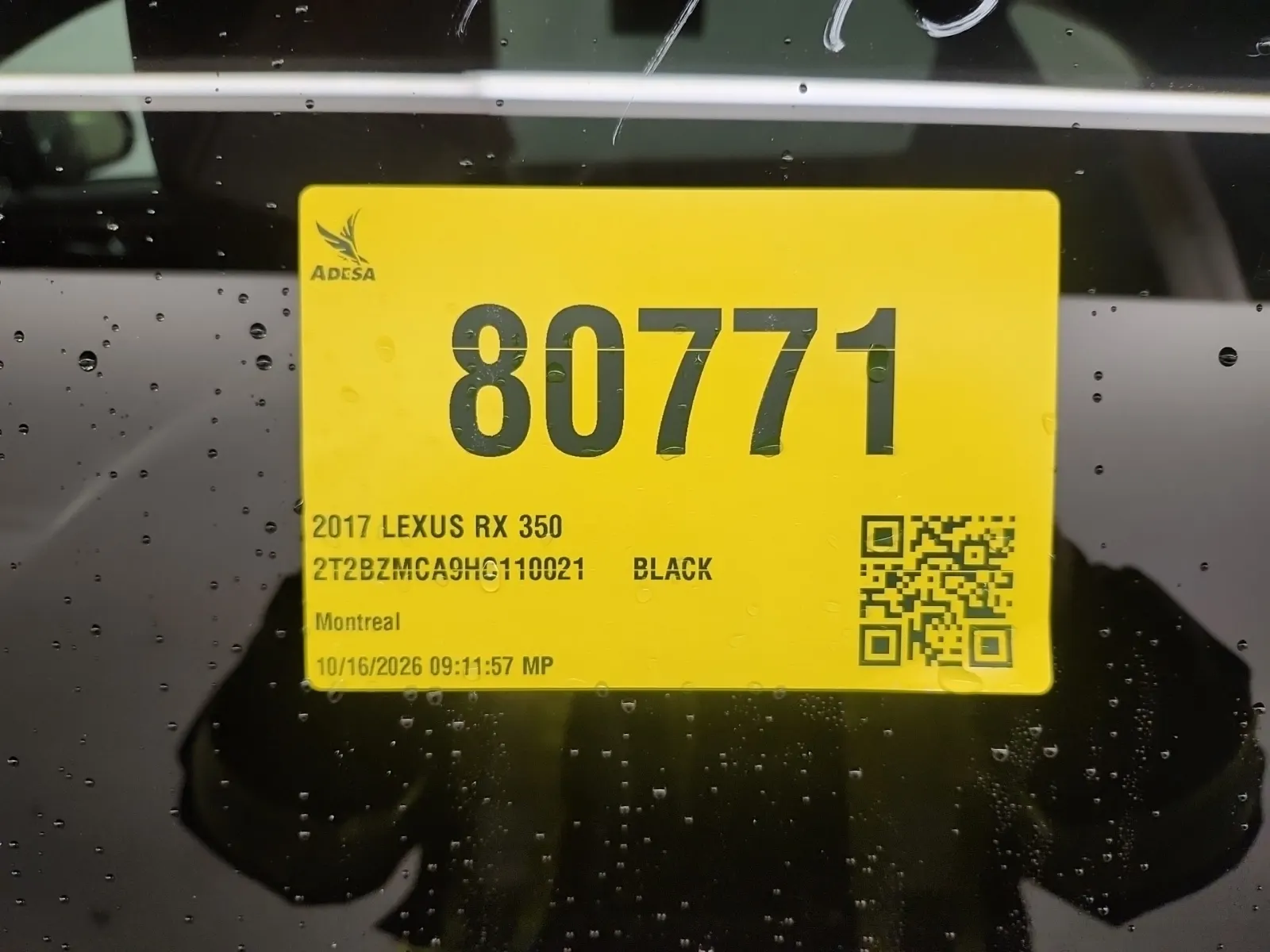 Inventory Label Photo