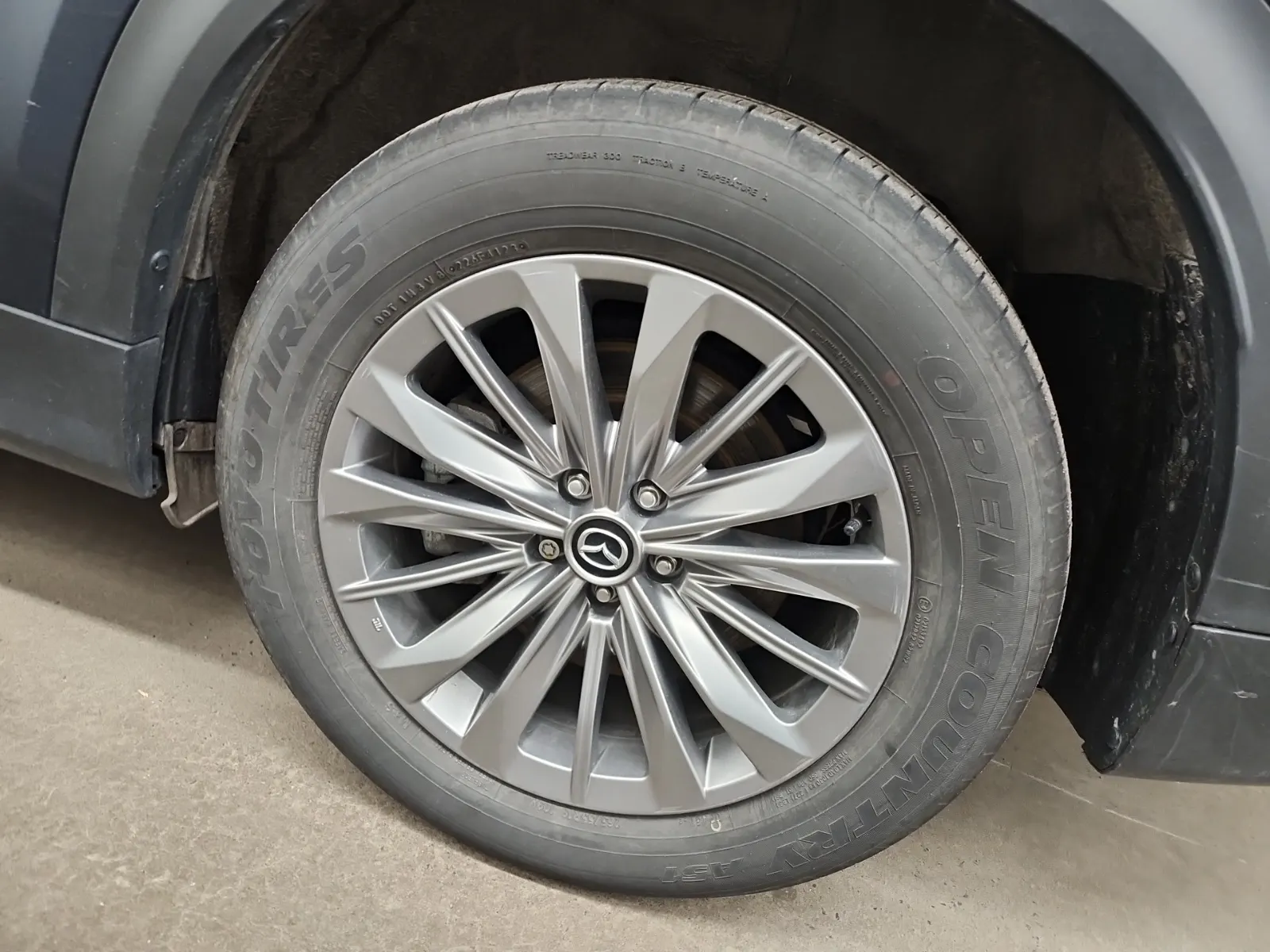 Left Rear Wheel/Tire Photo