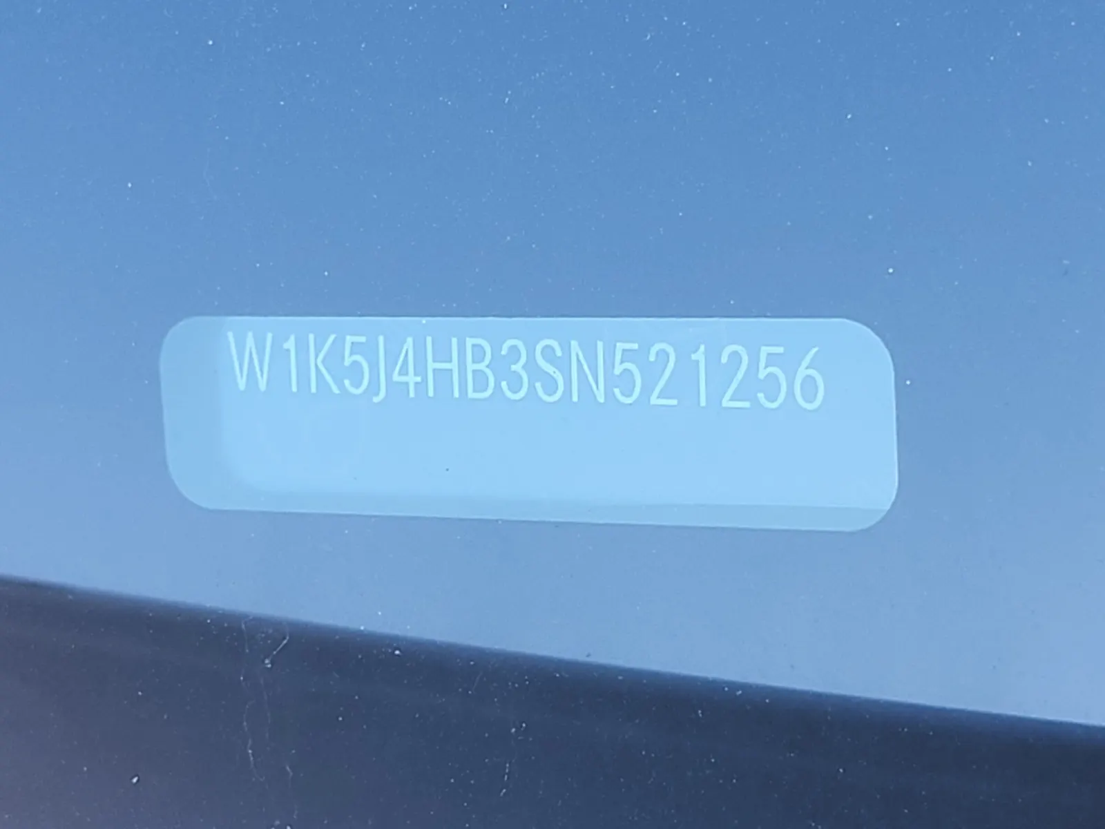 Dash VIN Plate Photo