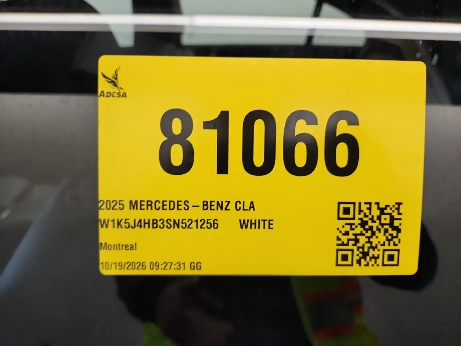 Inventory Label Photo