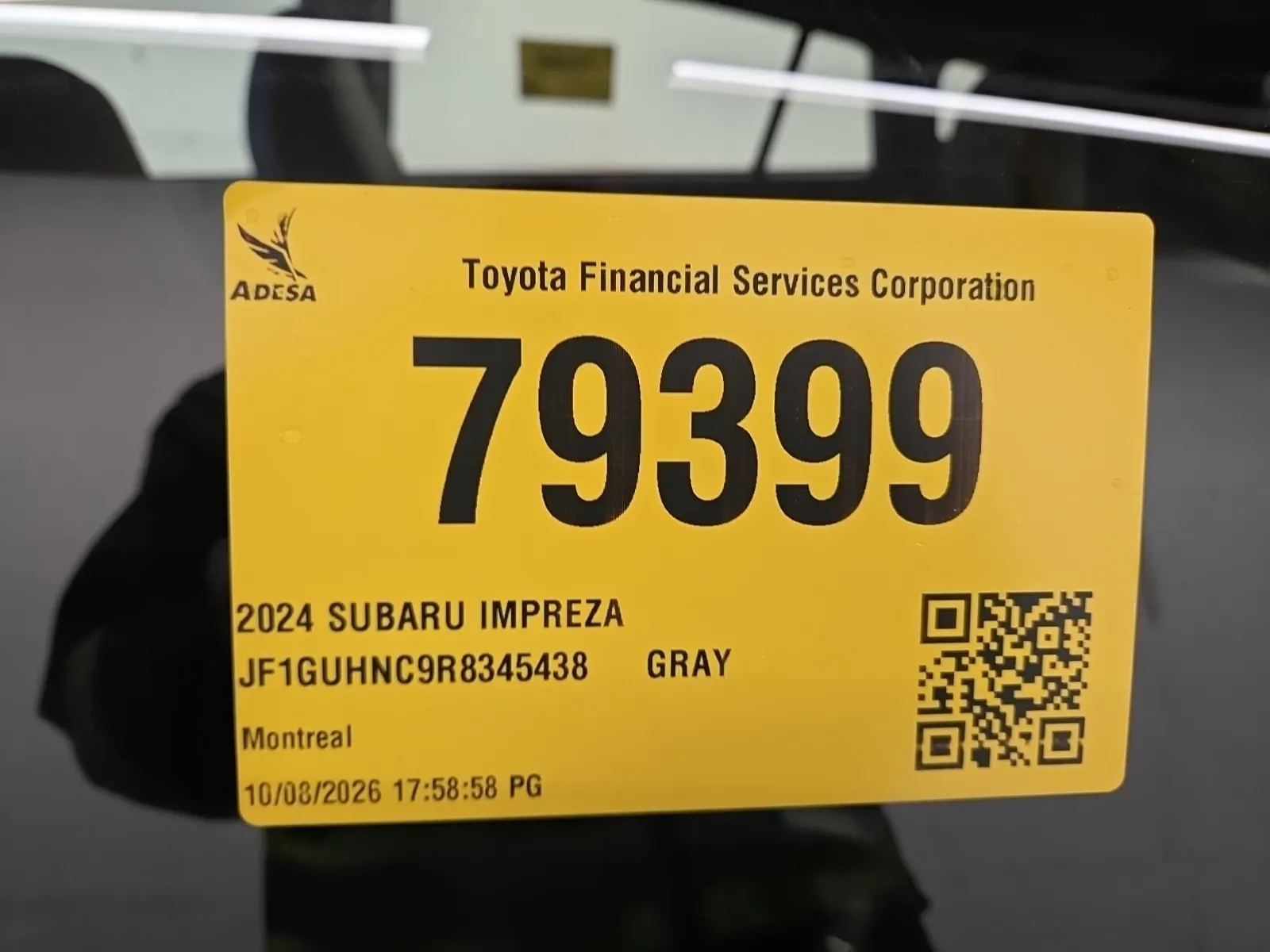 Inventory Label Photo