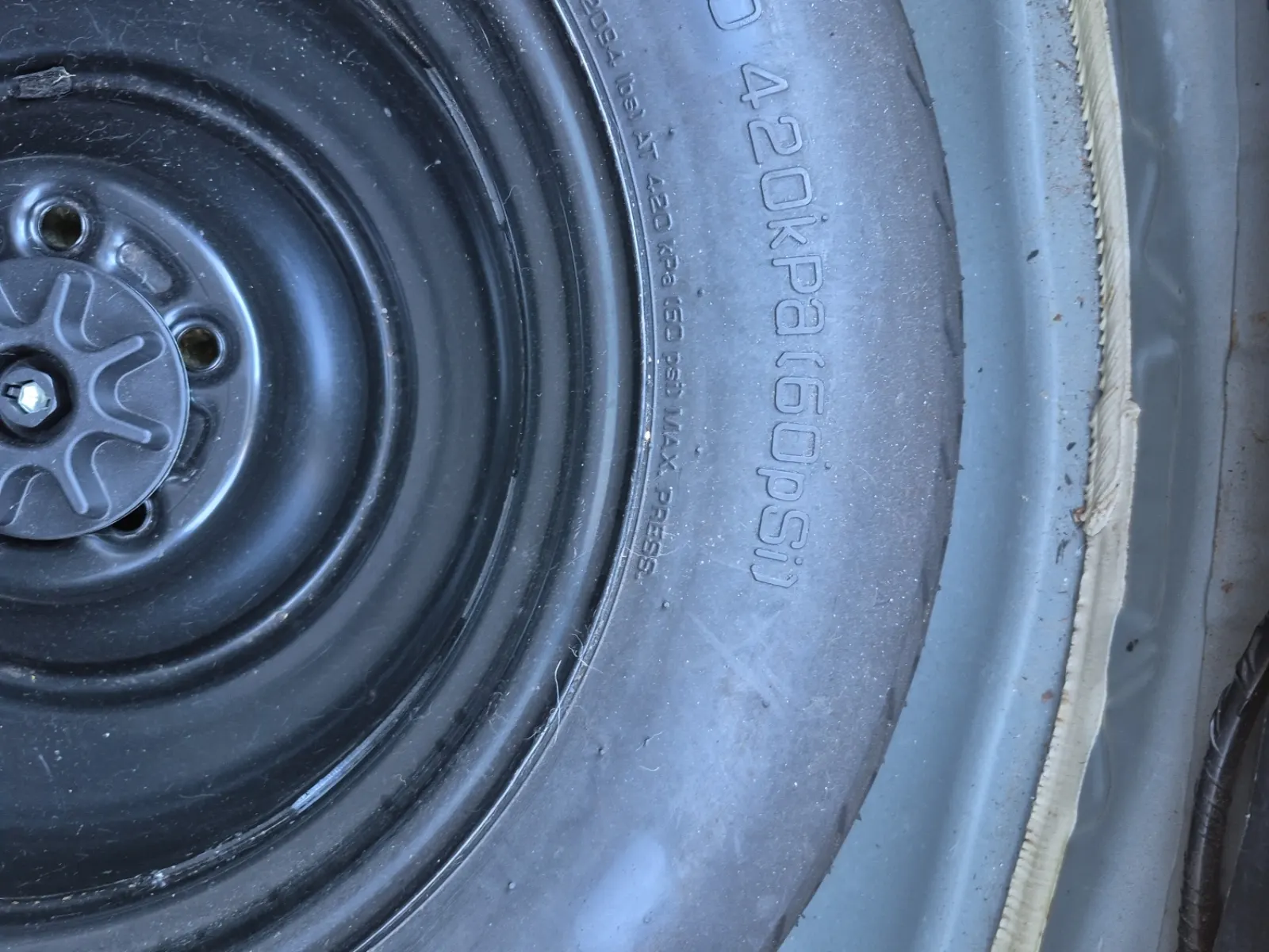 Spare Tire & Wheel Photo