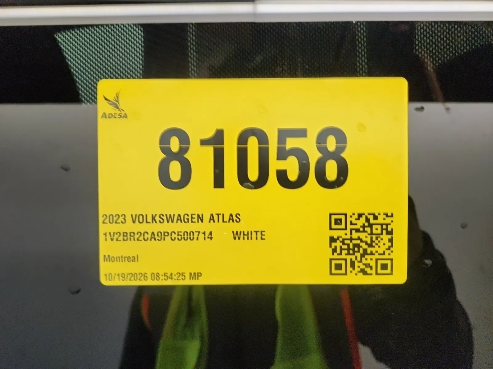 Inventory Label Photo
