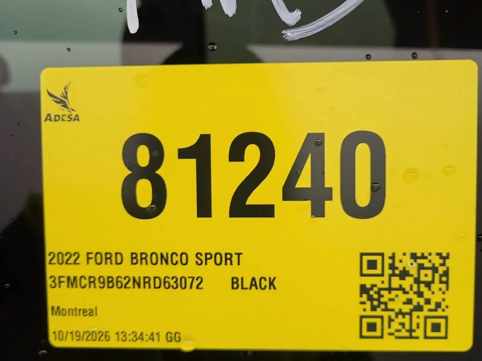 Inventory Label Photo