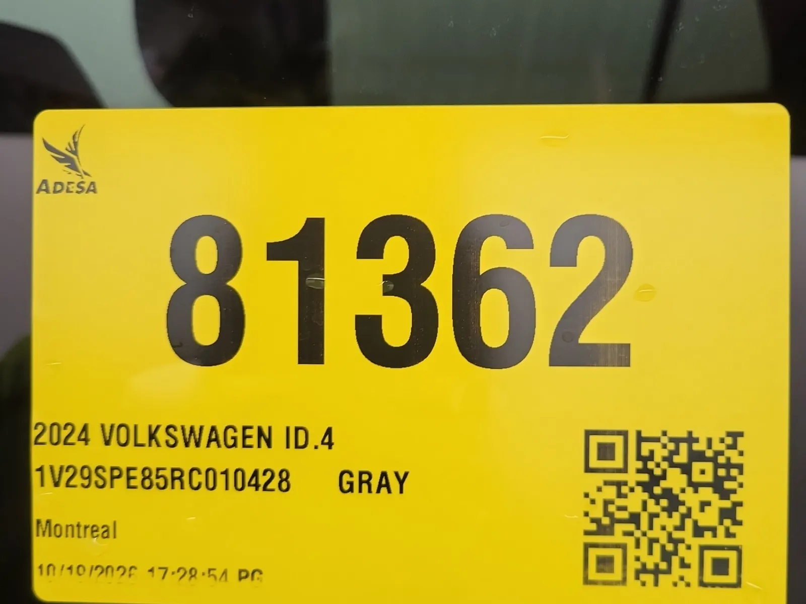 Inventory Label Photo