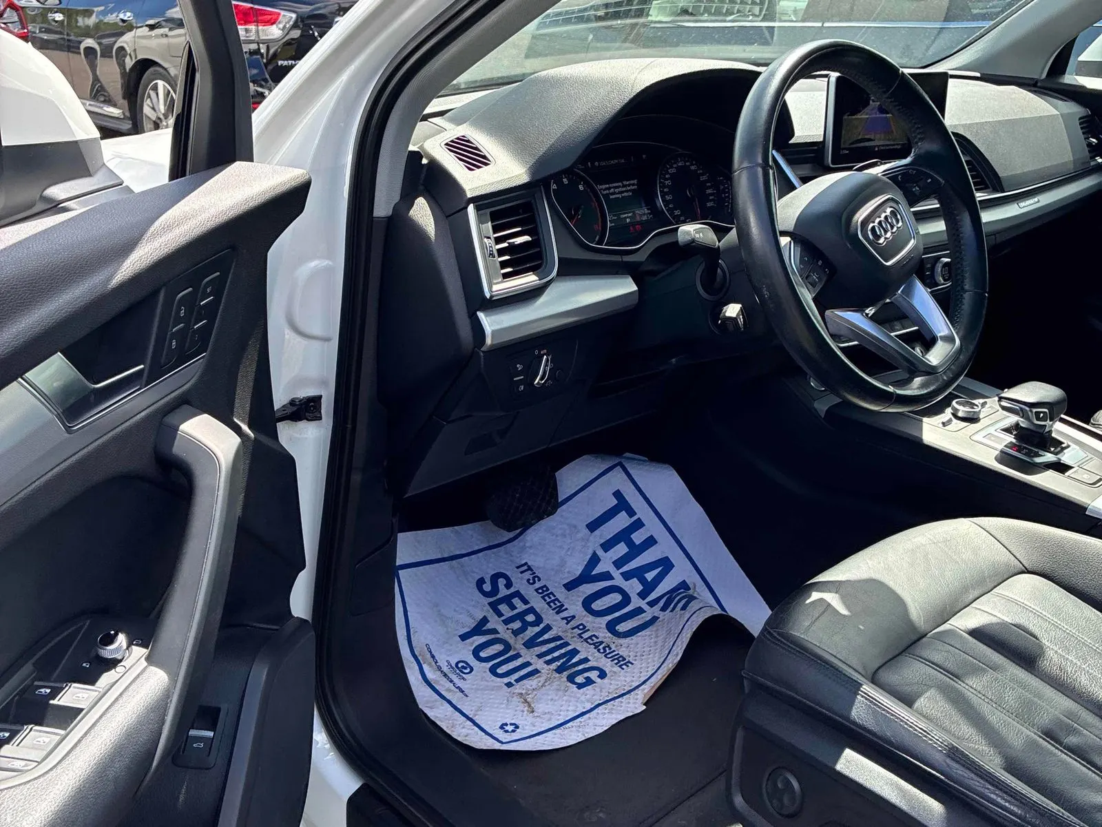 Interior driver side