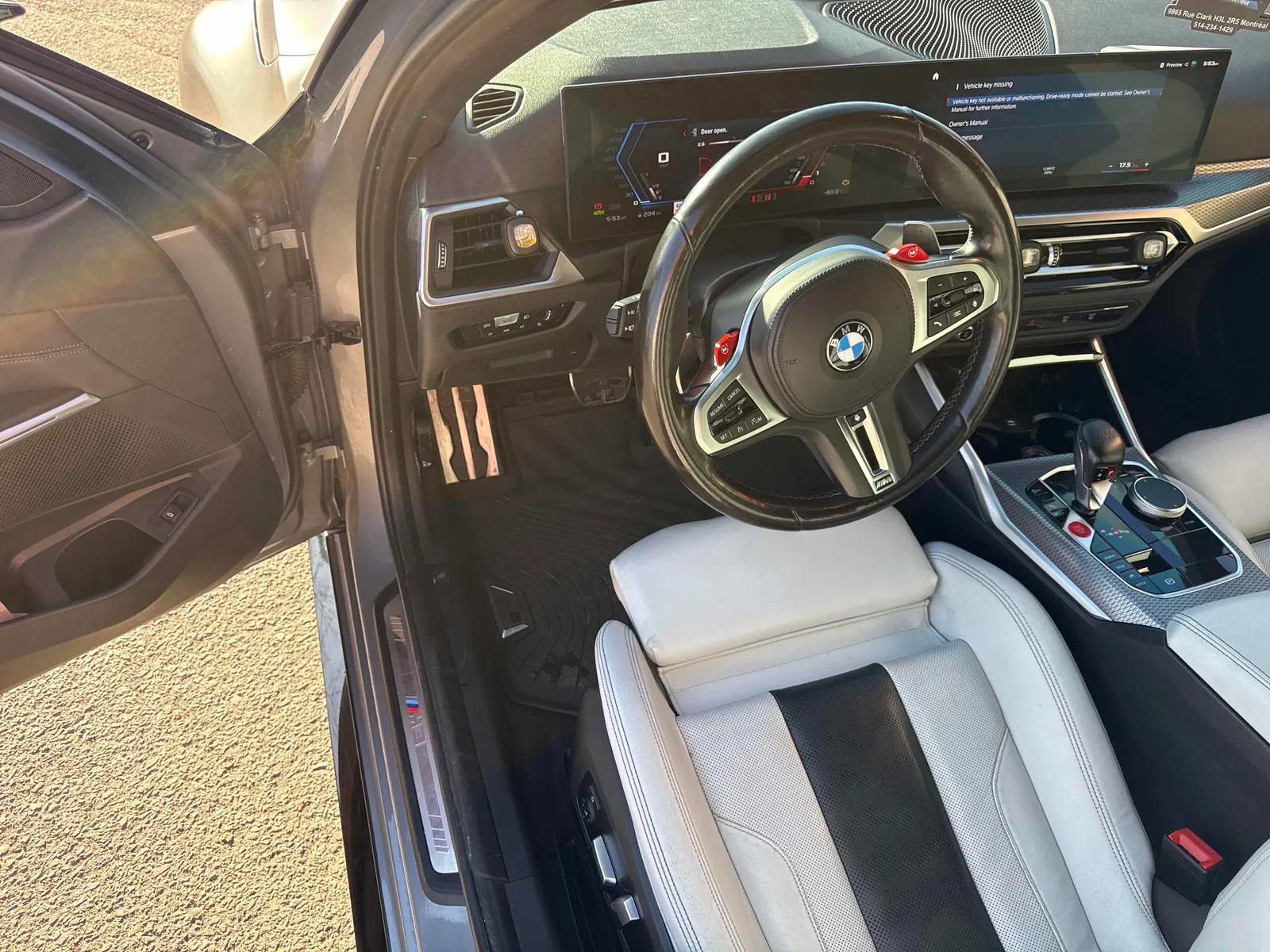 Interior driver side