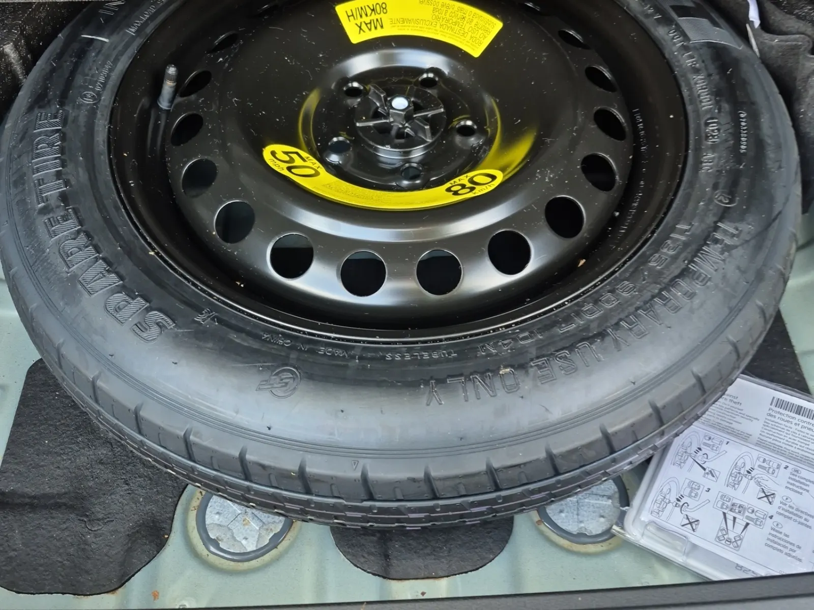 Spare Tire & Wheel Photo