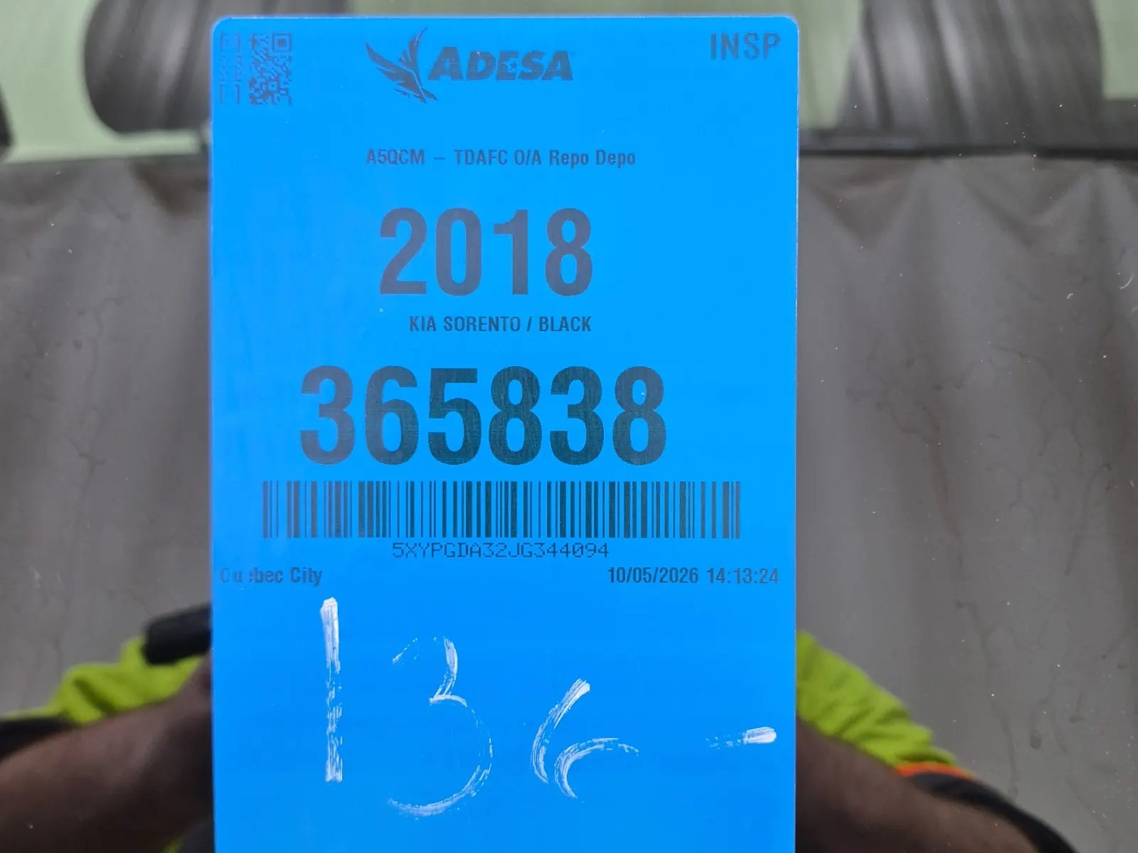 Inventory Label Photo