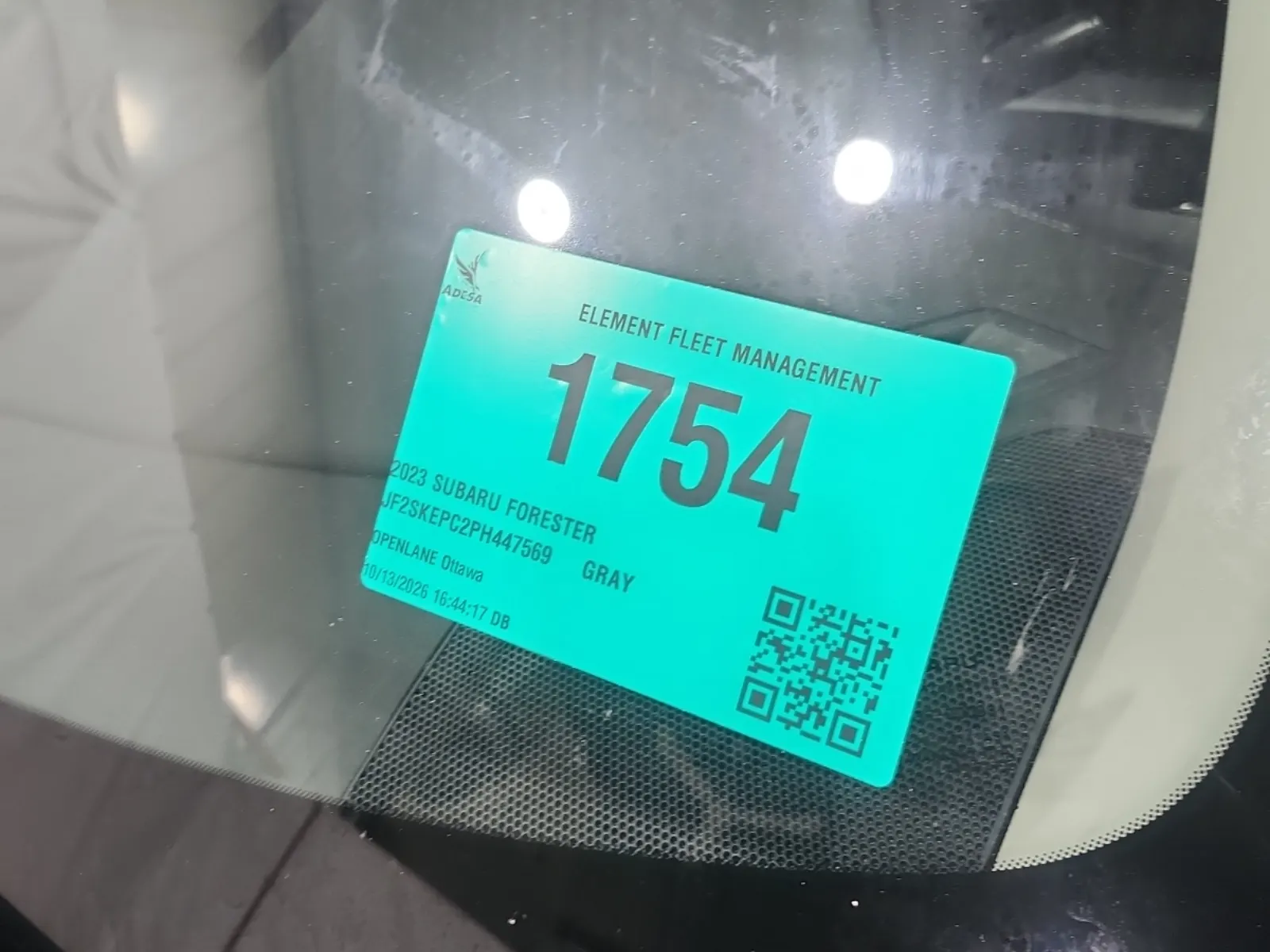 Inventory Label Photo
