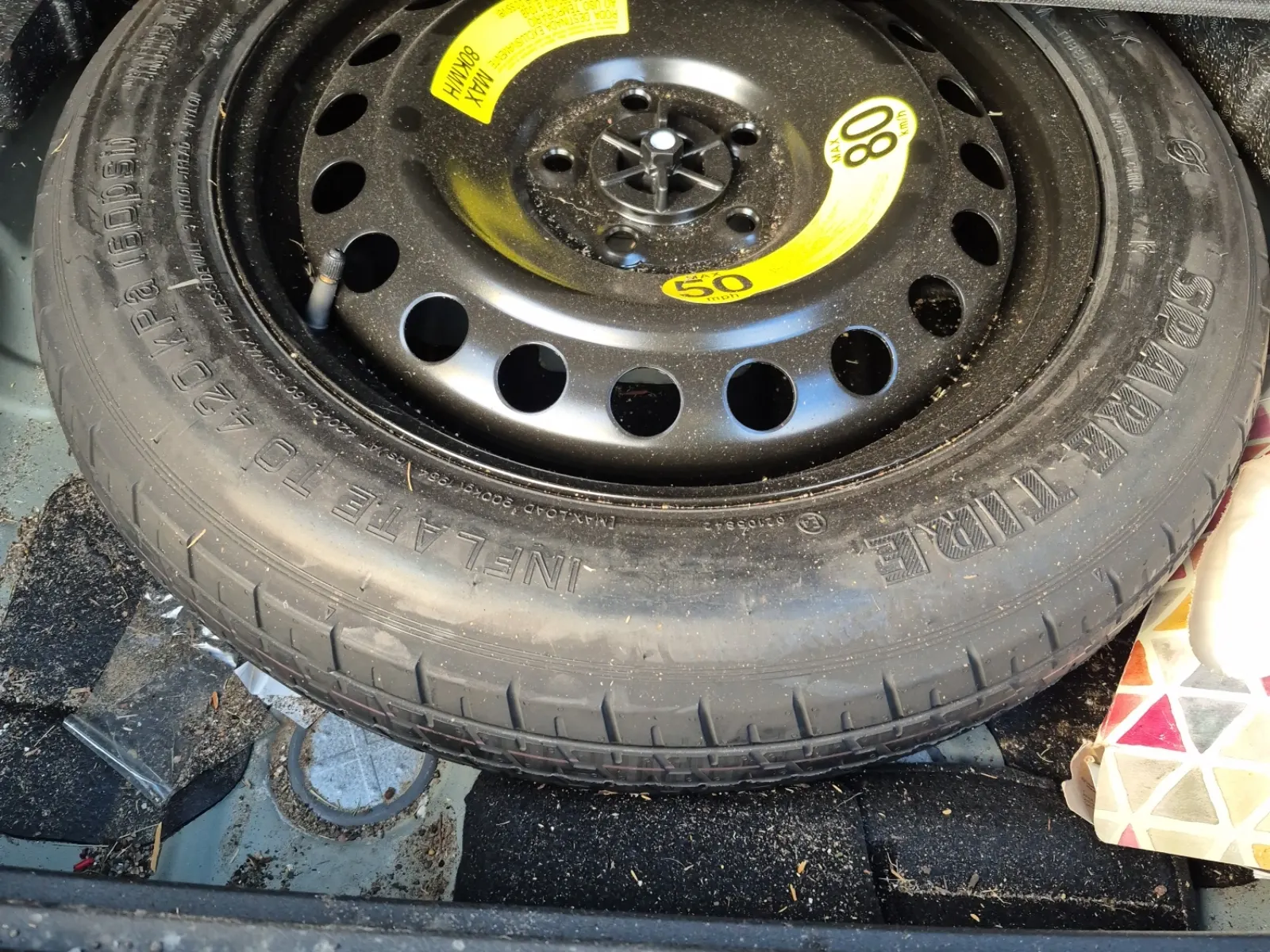 Spare Tire & Wheel Photo