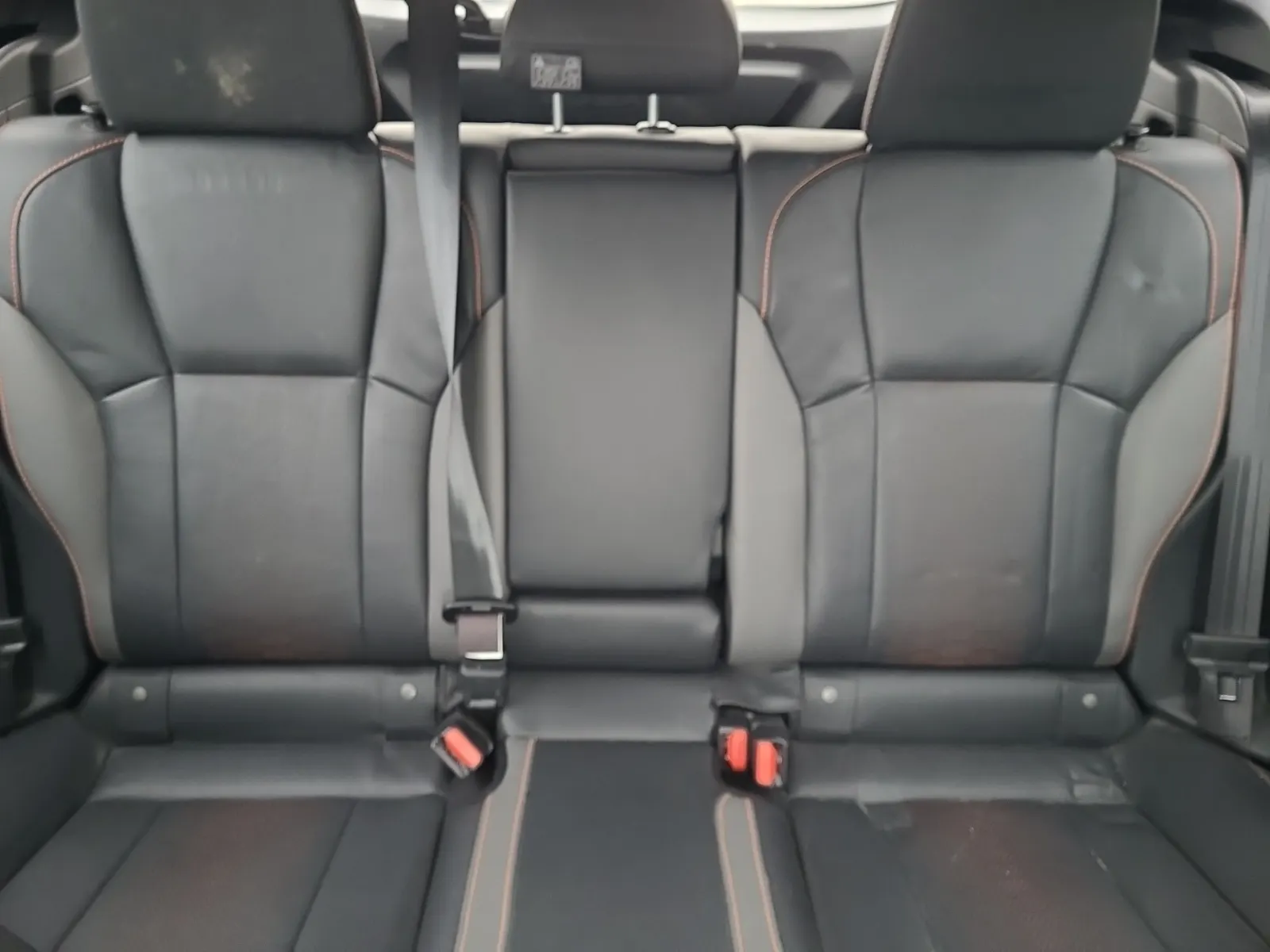 Rear Interior Photo