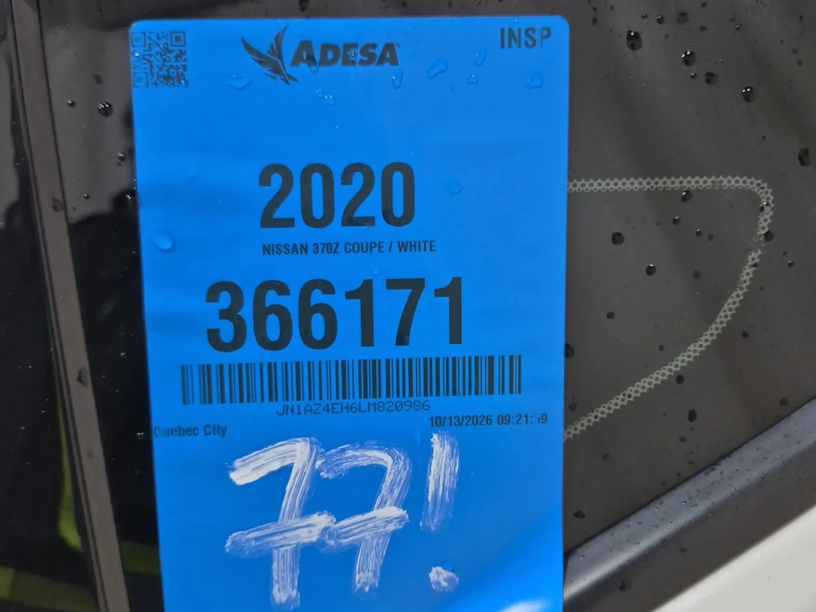 Inventory Label Photo
