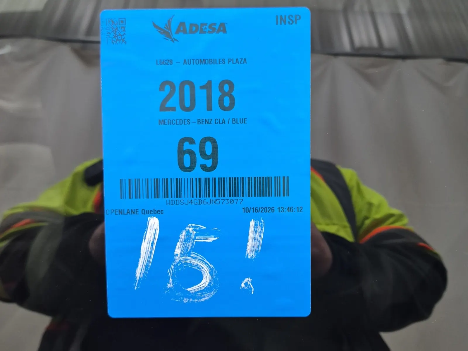 Inventory Label Photo