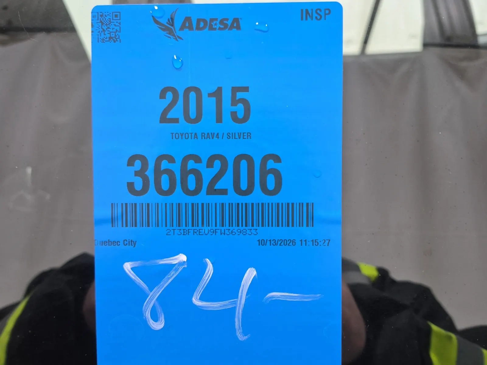 Inventory Label Photo