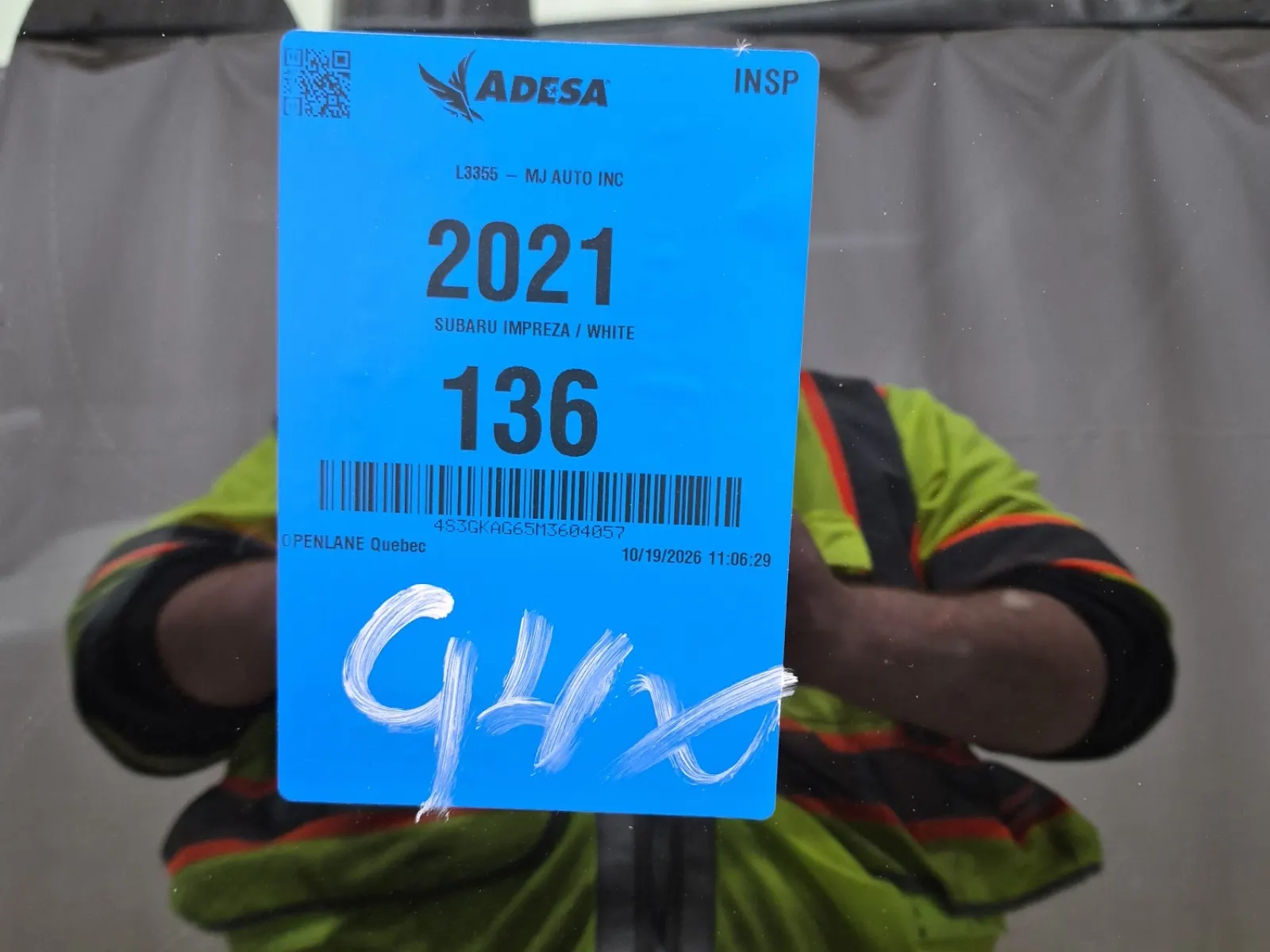 Inventory Label Photo