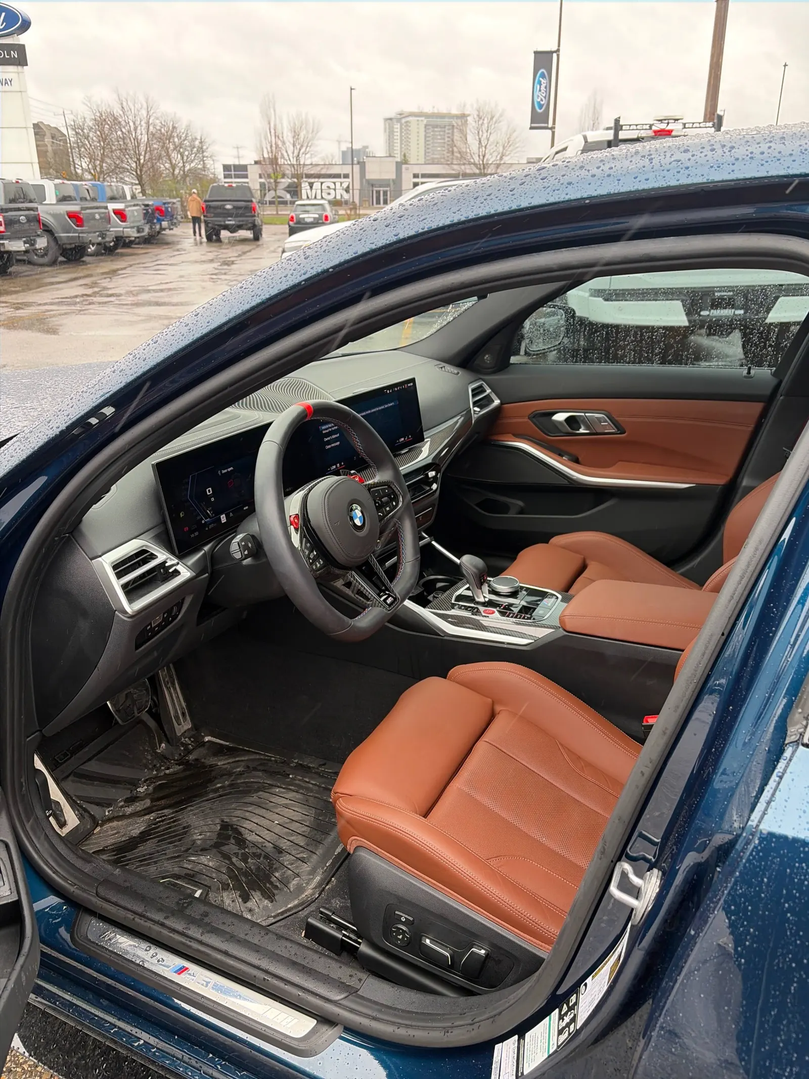 Interior driver side