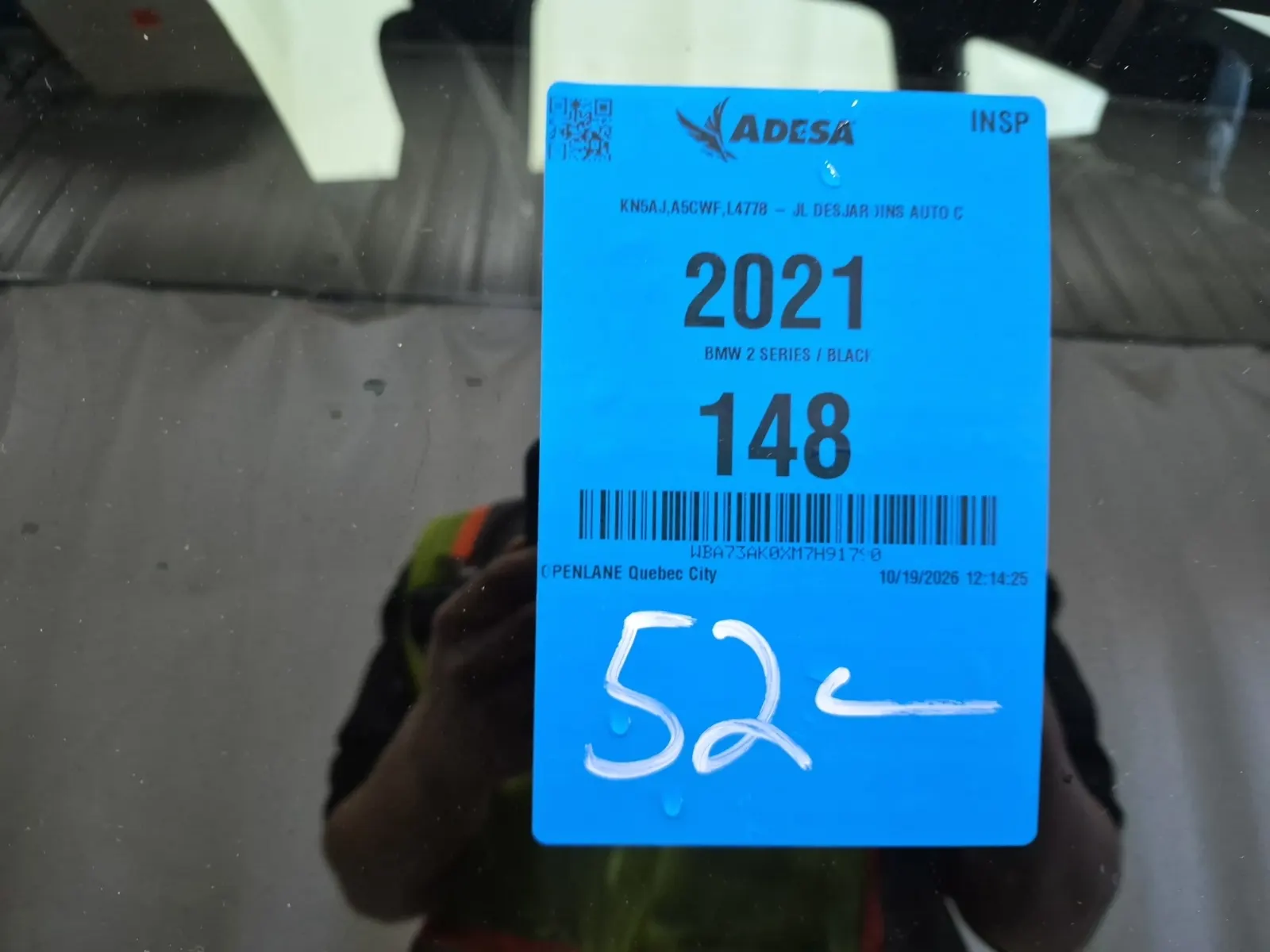 Inventory Label Photo