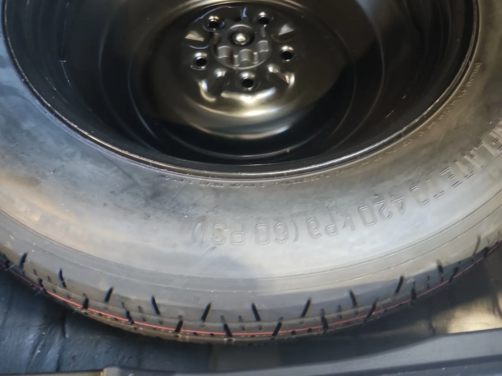 Spare Tire & Wheel Photo