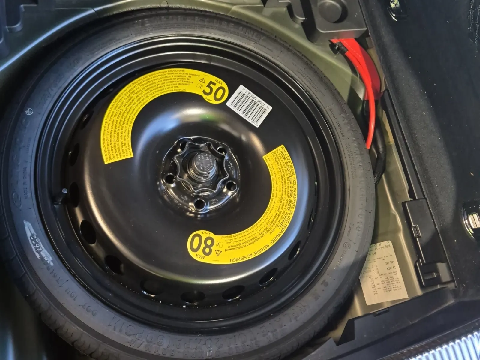 Spare Tire & Wheel Photo