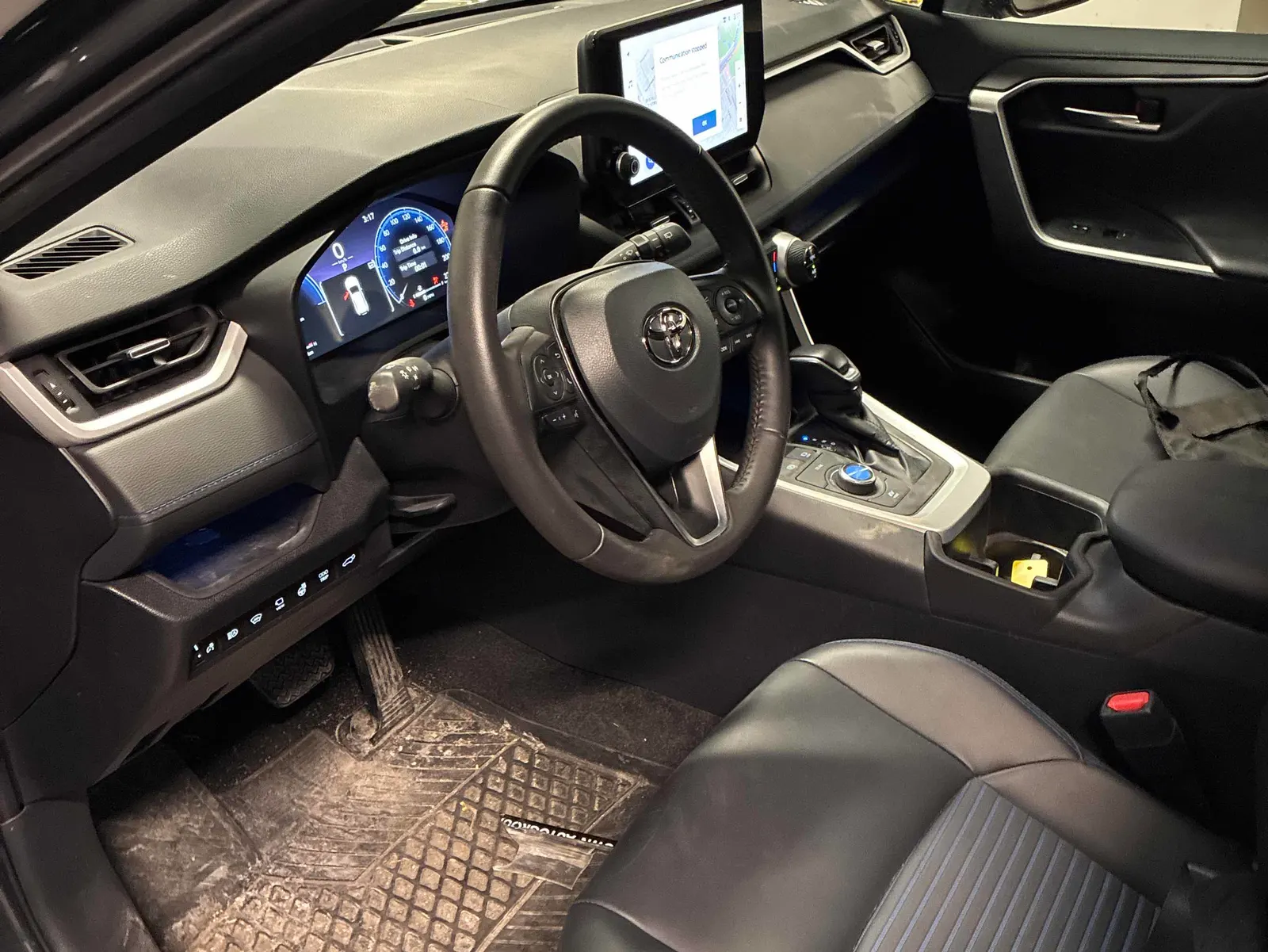Interior driver side