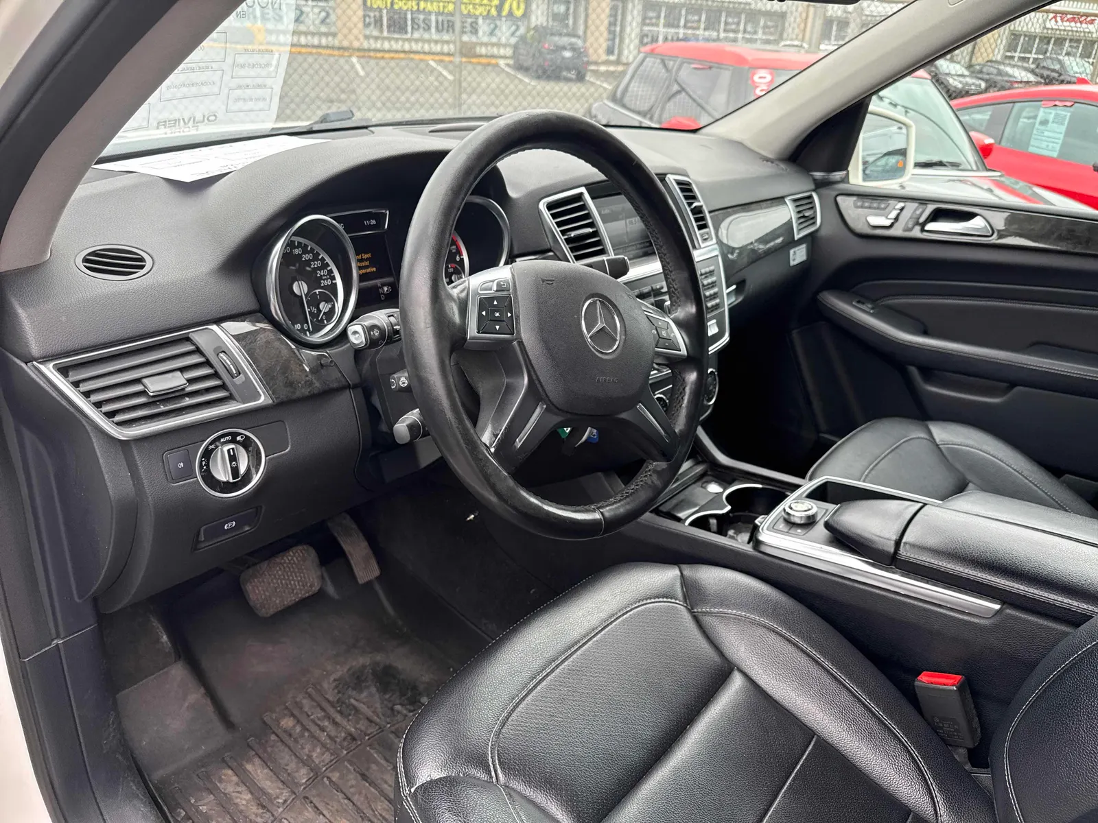 Interior driver side