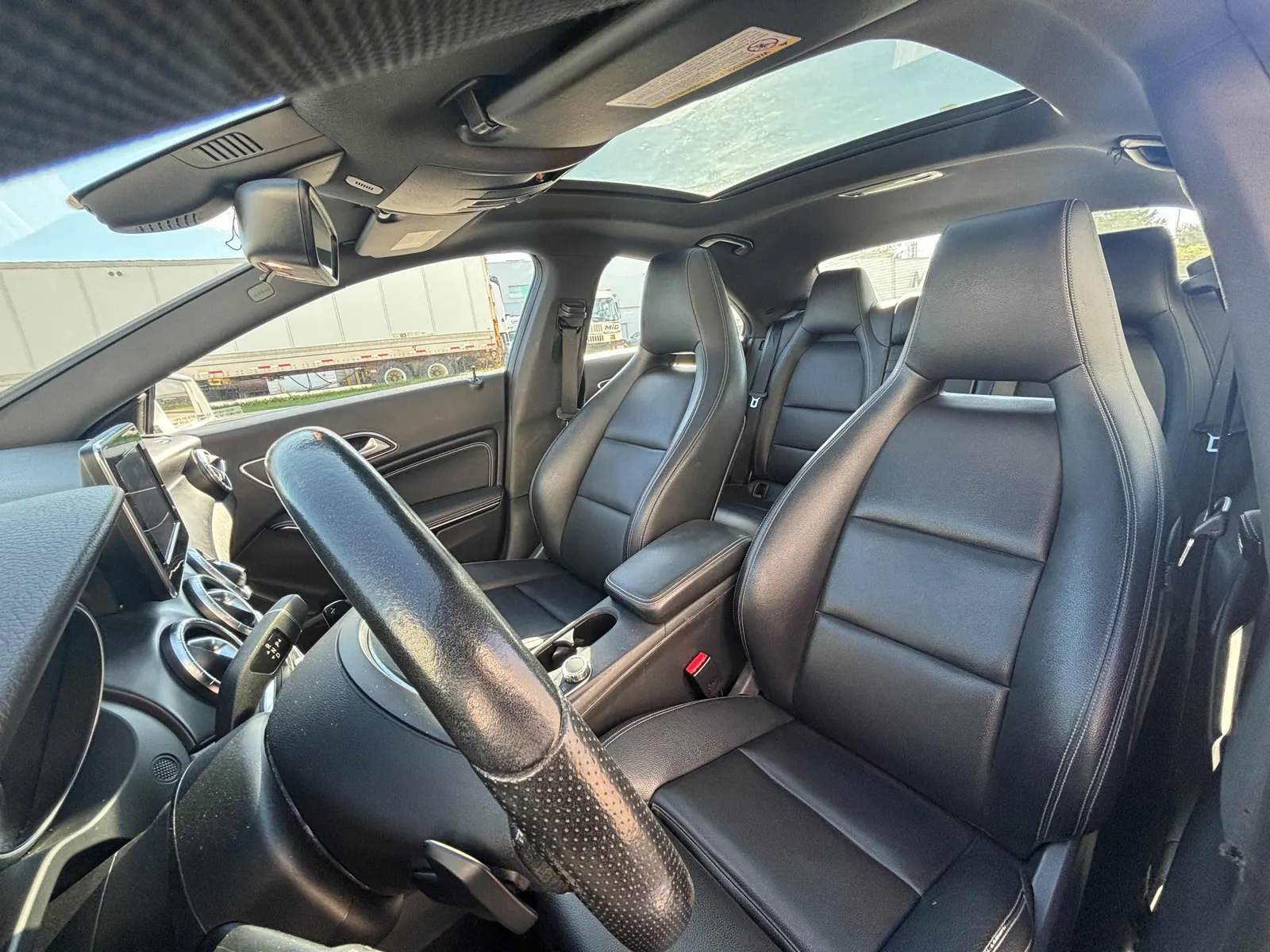 Interior driver side