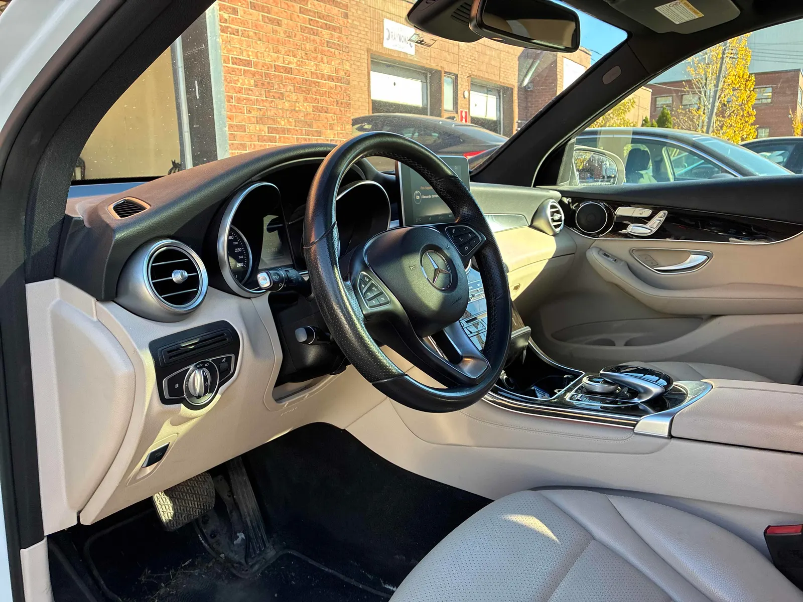 Interior driver side
