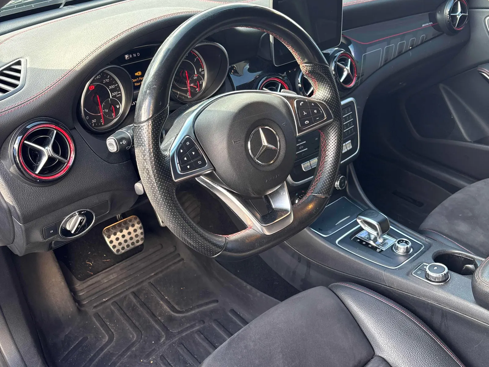 Interior driver side