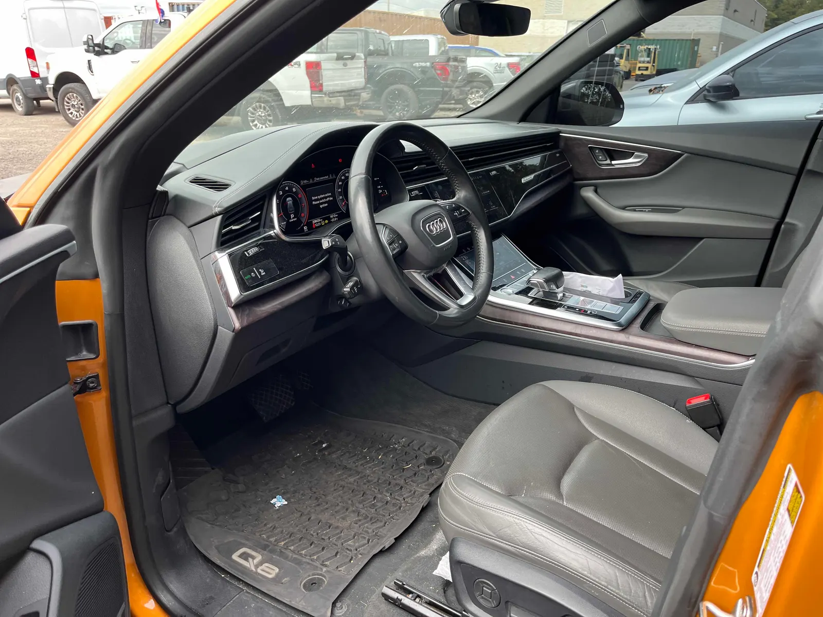 Interior driver side