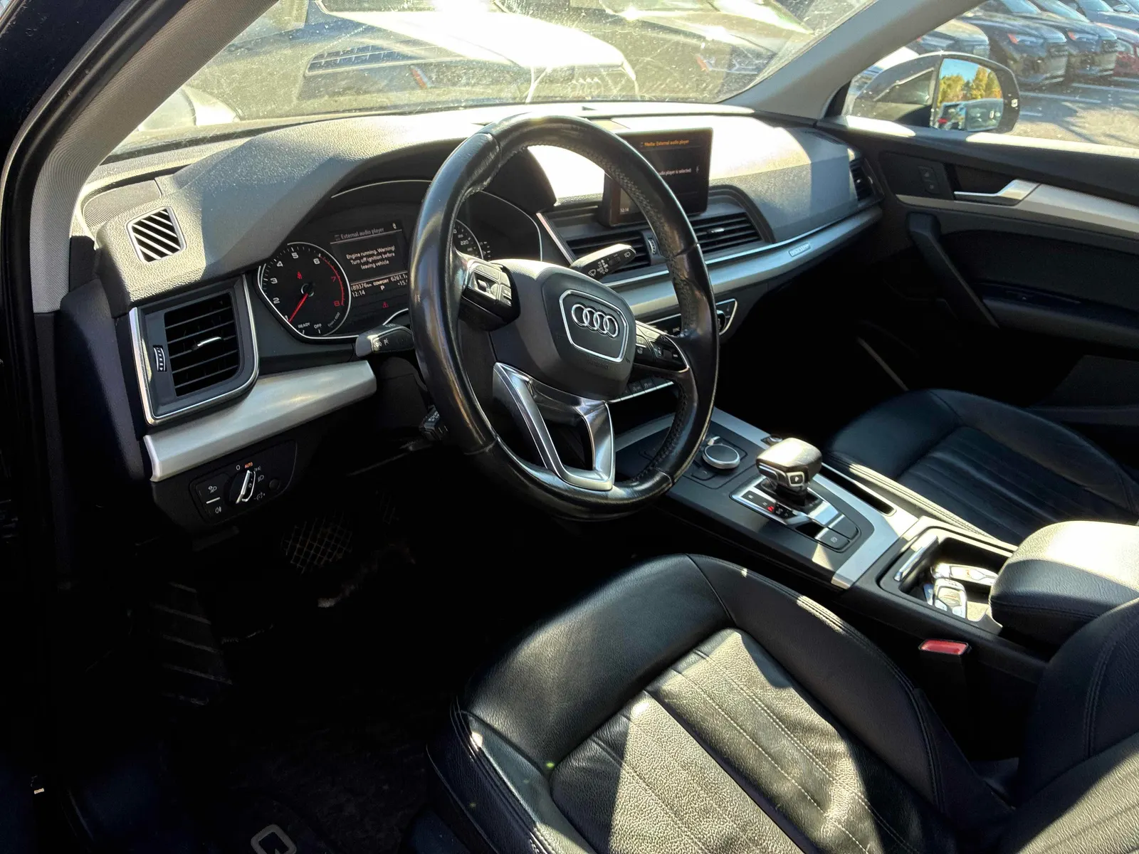 Interior driver side
