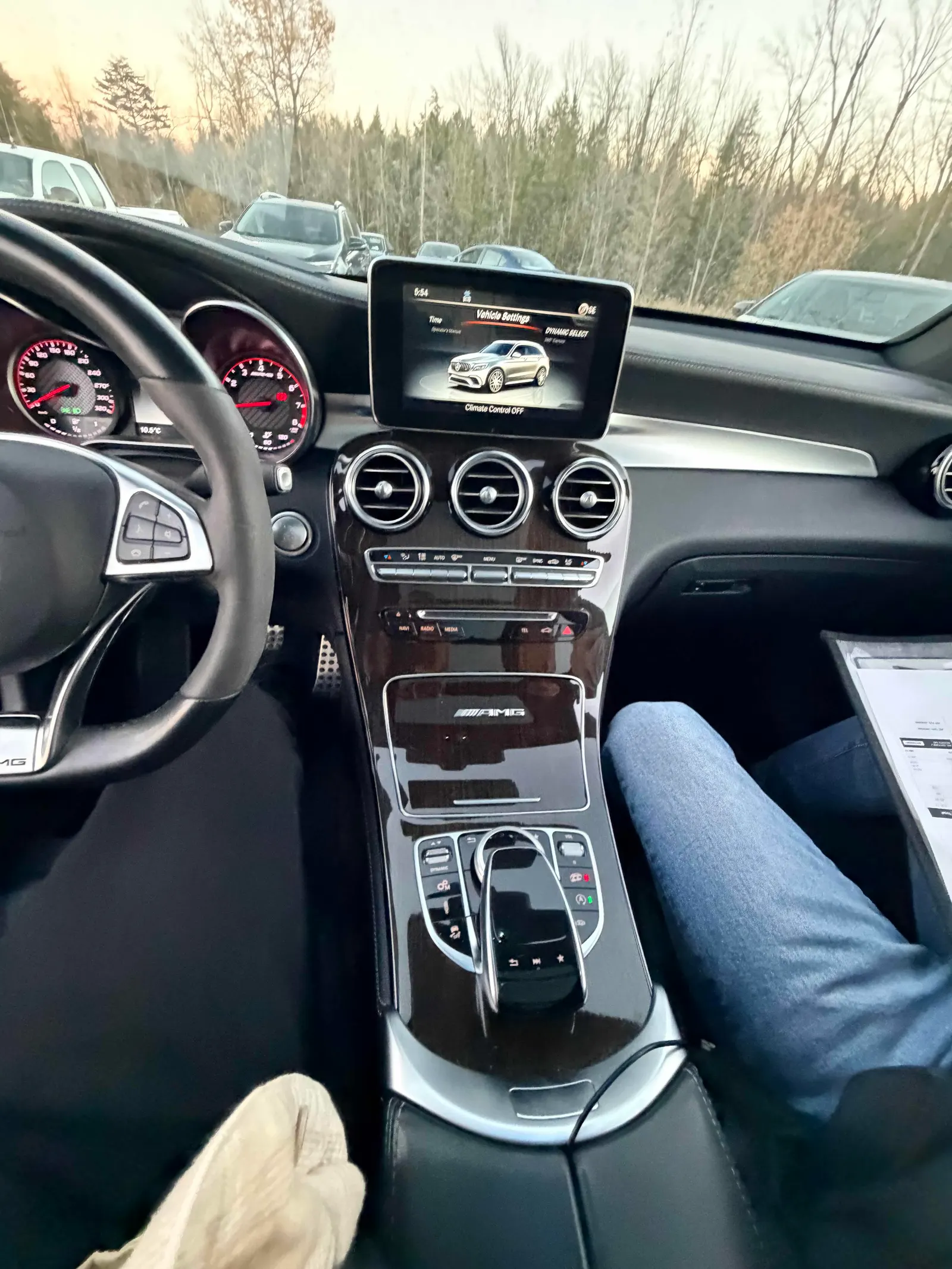 Interior driver side