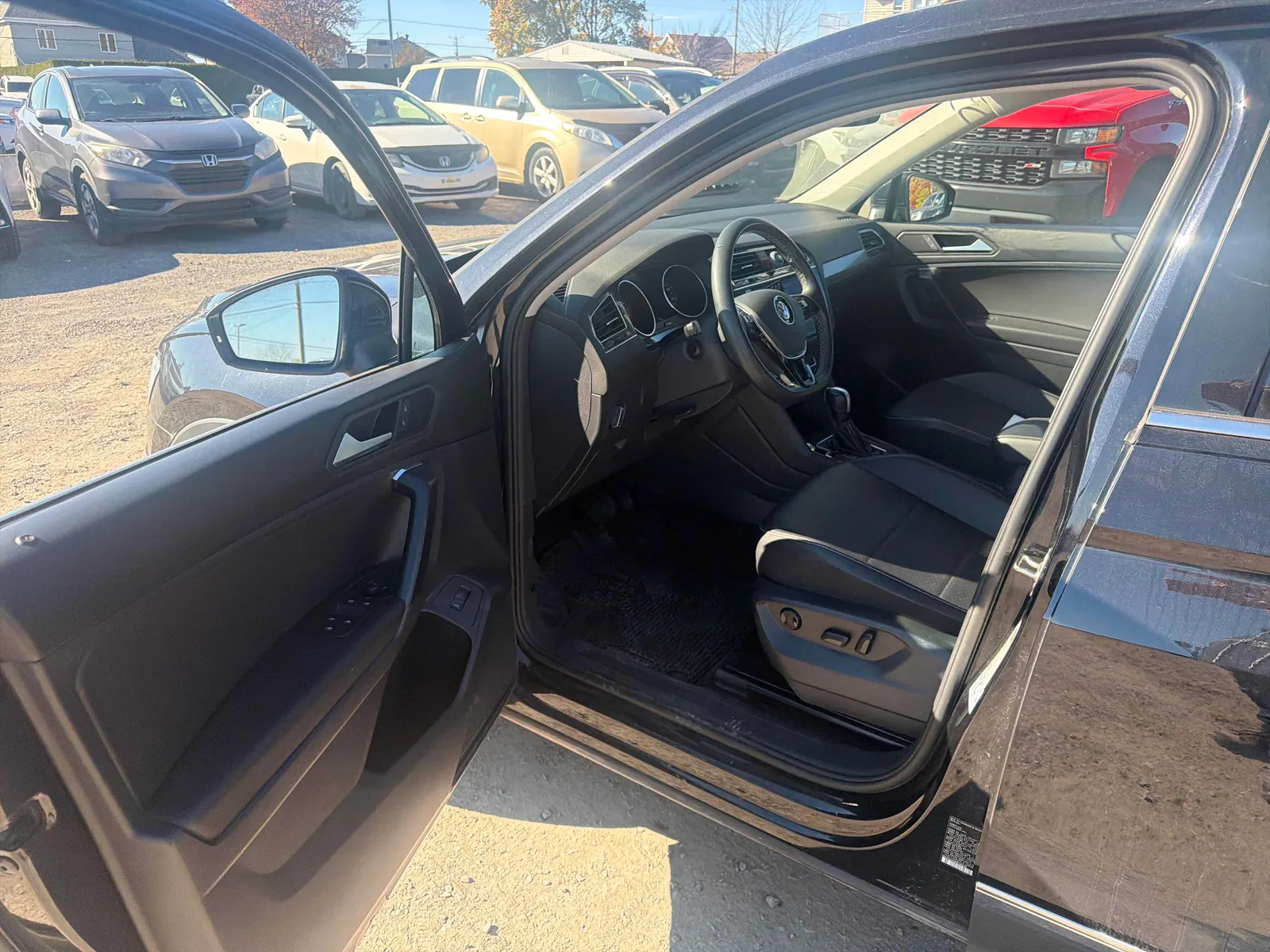Interior driver side