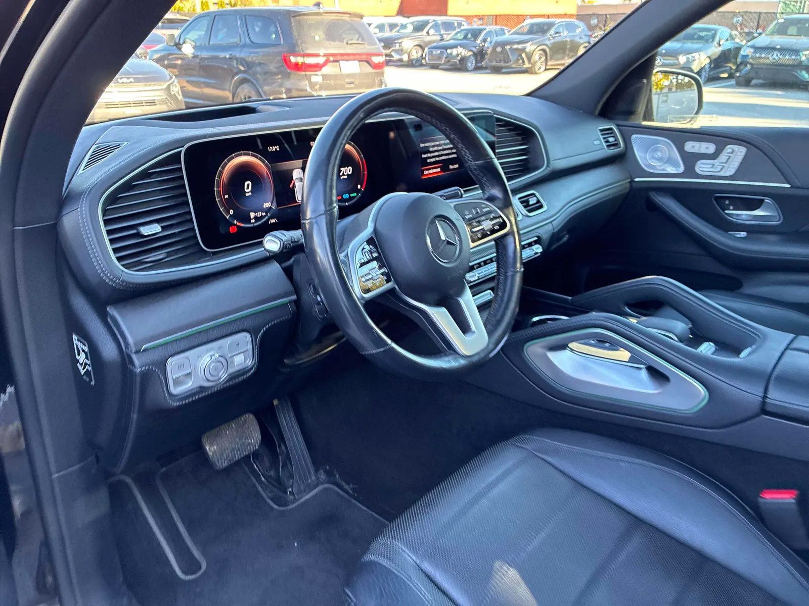 Interior driver side