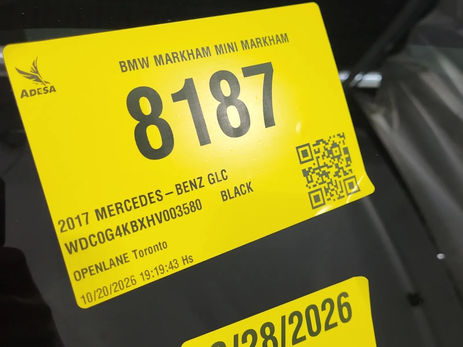 Inventory Label Photo