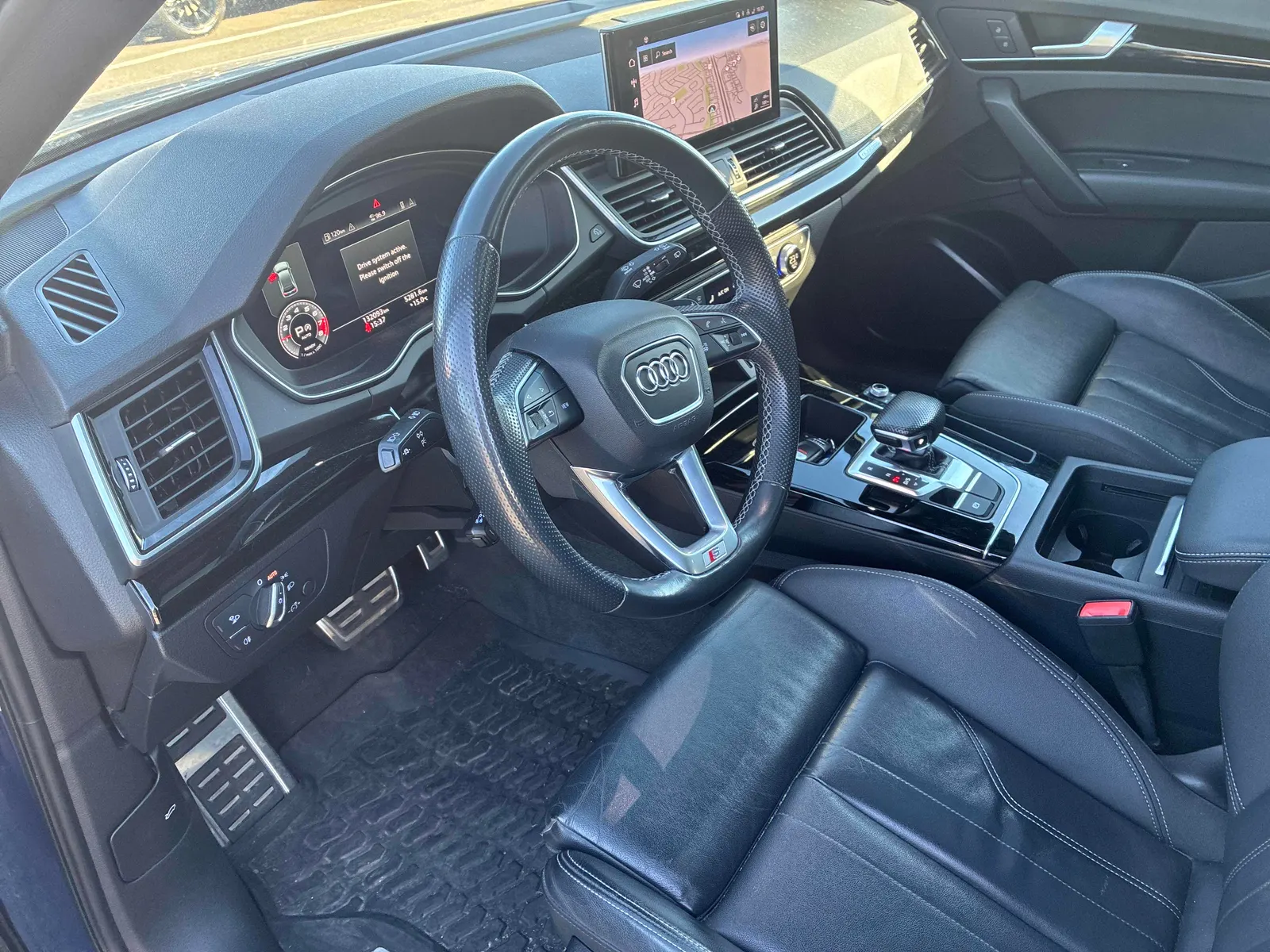 Interior driver side